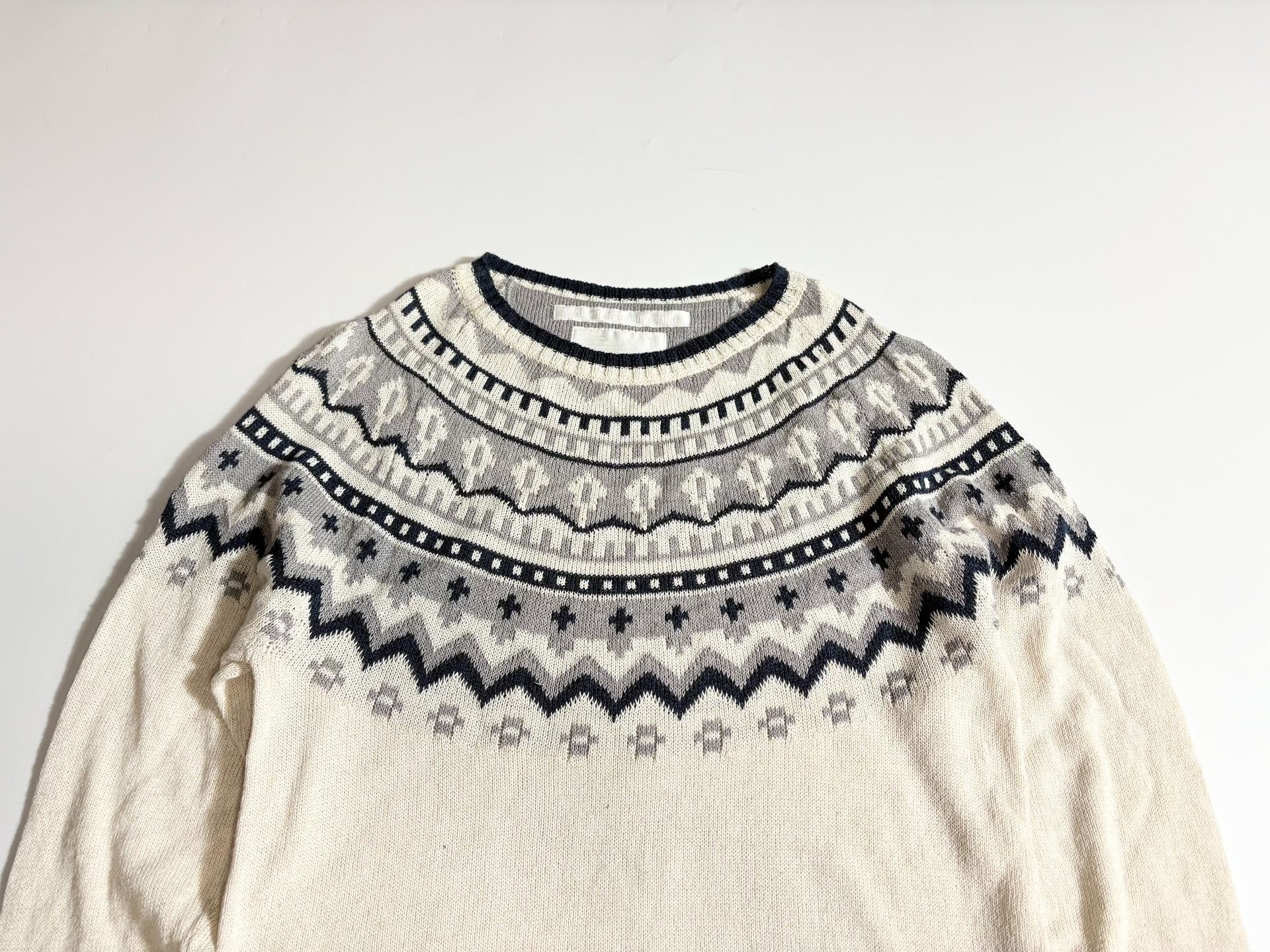 White Mountaineering White Mountianeering Knit Sweater Size US S / EU 44-46 / 1 - 3 Thumbnail