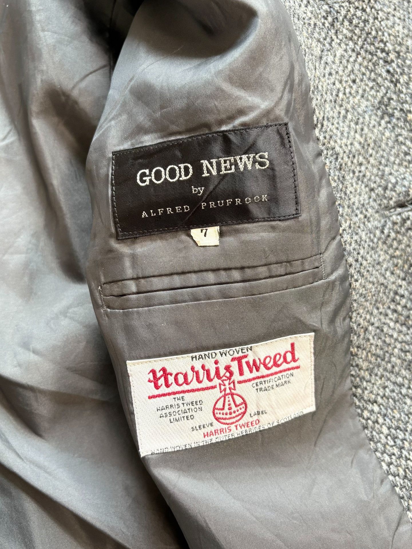 Other Good News x Alfred Prufrock Harris Tweed Blazer Size US M / EU 48-50 / 2 - 7 Thumbnail