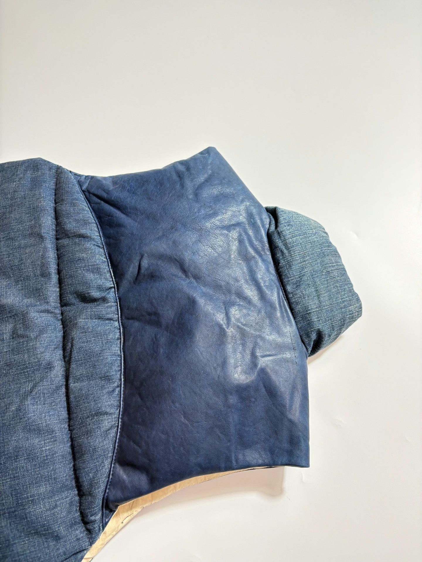 Visvim REMI RELIEF Indigo Sheepskin Down Vest Size US S / EU 44-46 / 1 - 3 Thumbnail
