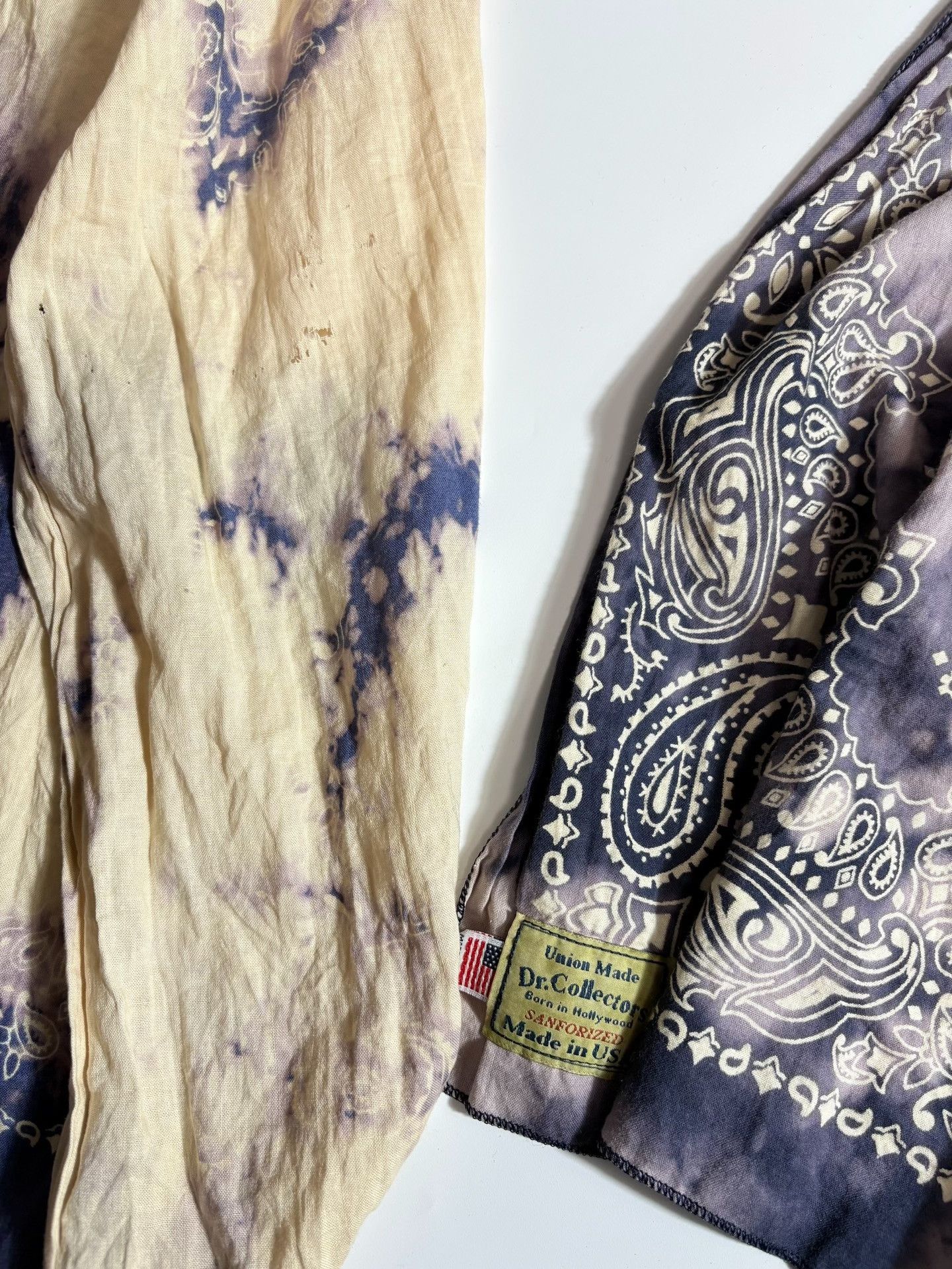 Dr. Collectors Dr.Collectors Tie-Dye Paisley Shawl Size ONE SIZE - 2 Thumbnail