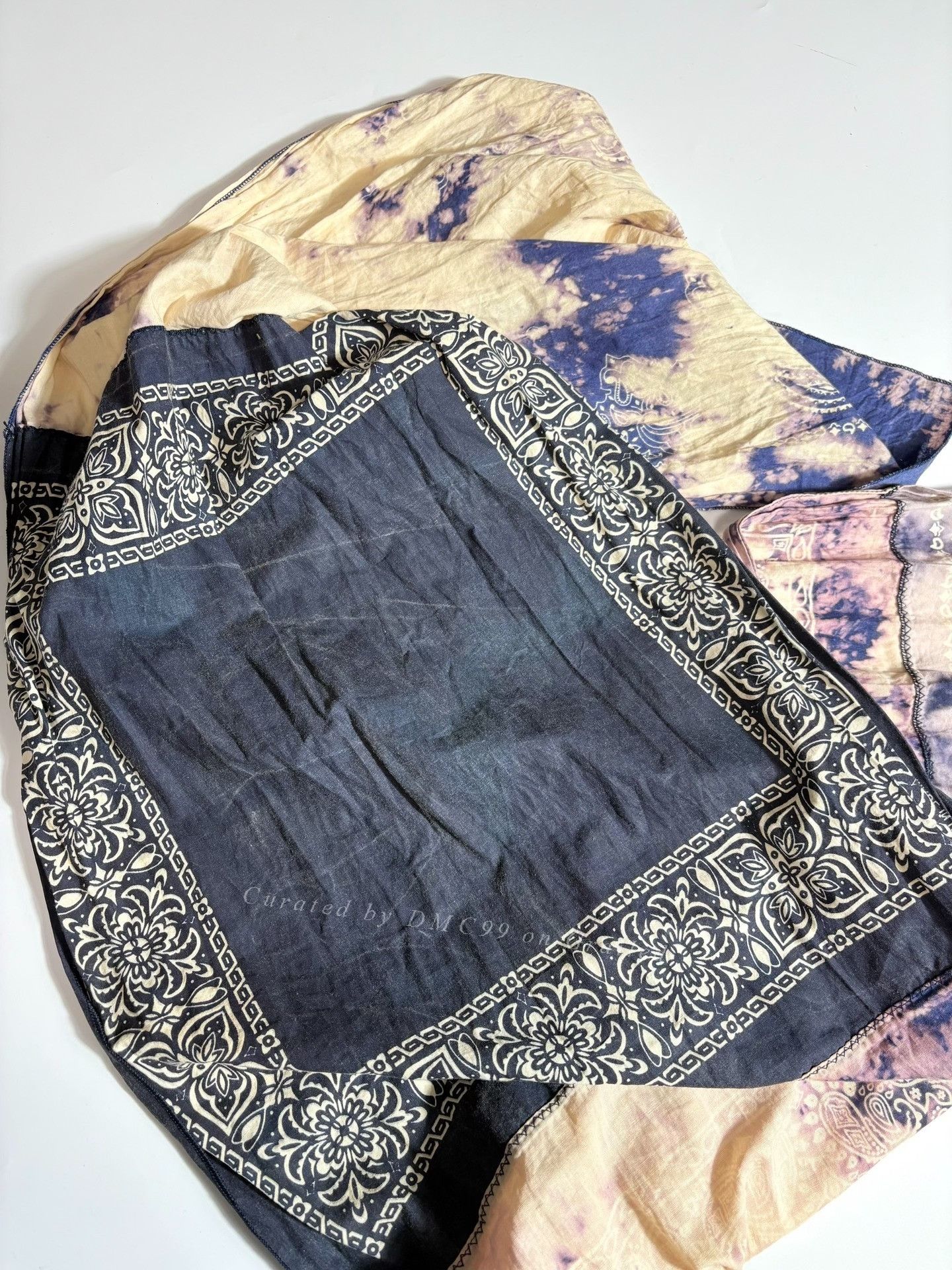Dr. Collectors Dr.Collectors Tie-Dye Paisley Shawl Size ONE SIZE - 6 Thumbnail
