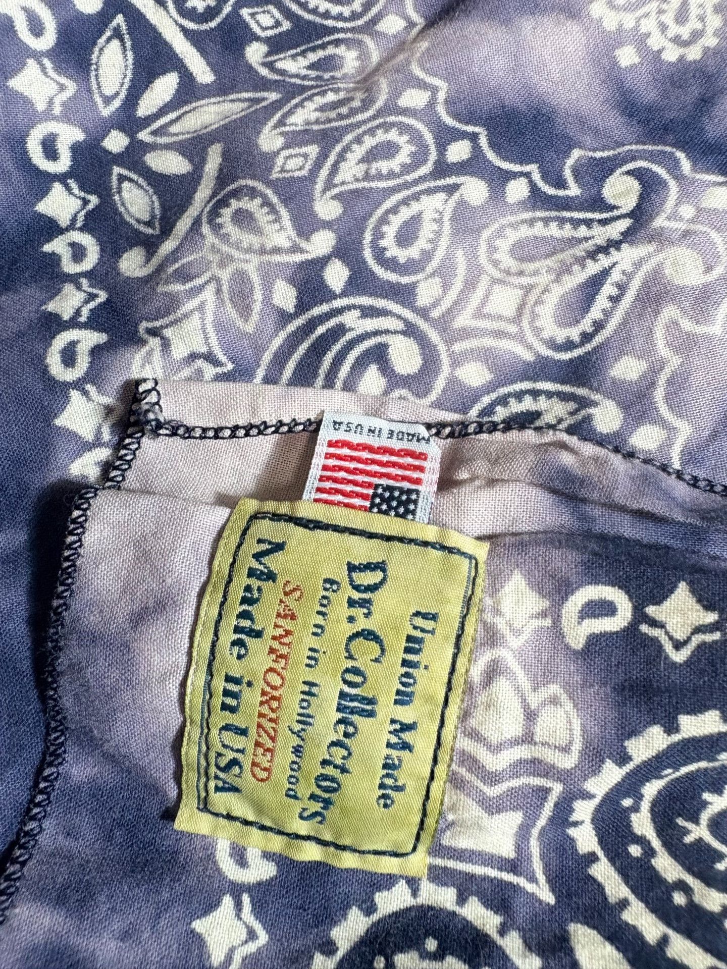 Dr. Collectors Dr.Collectors Tie-Dye Paisley Shawl Size ONE SIZE - 4 Thumbnail