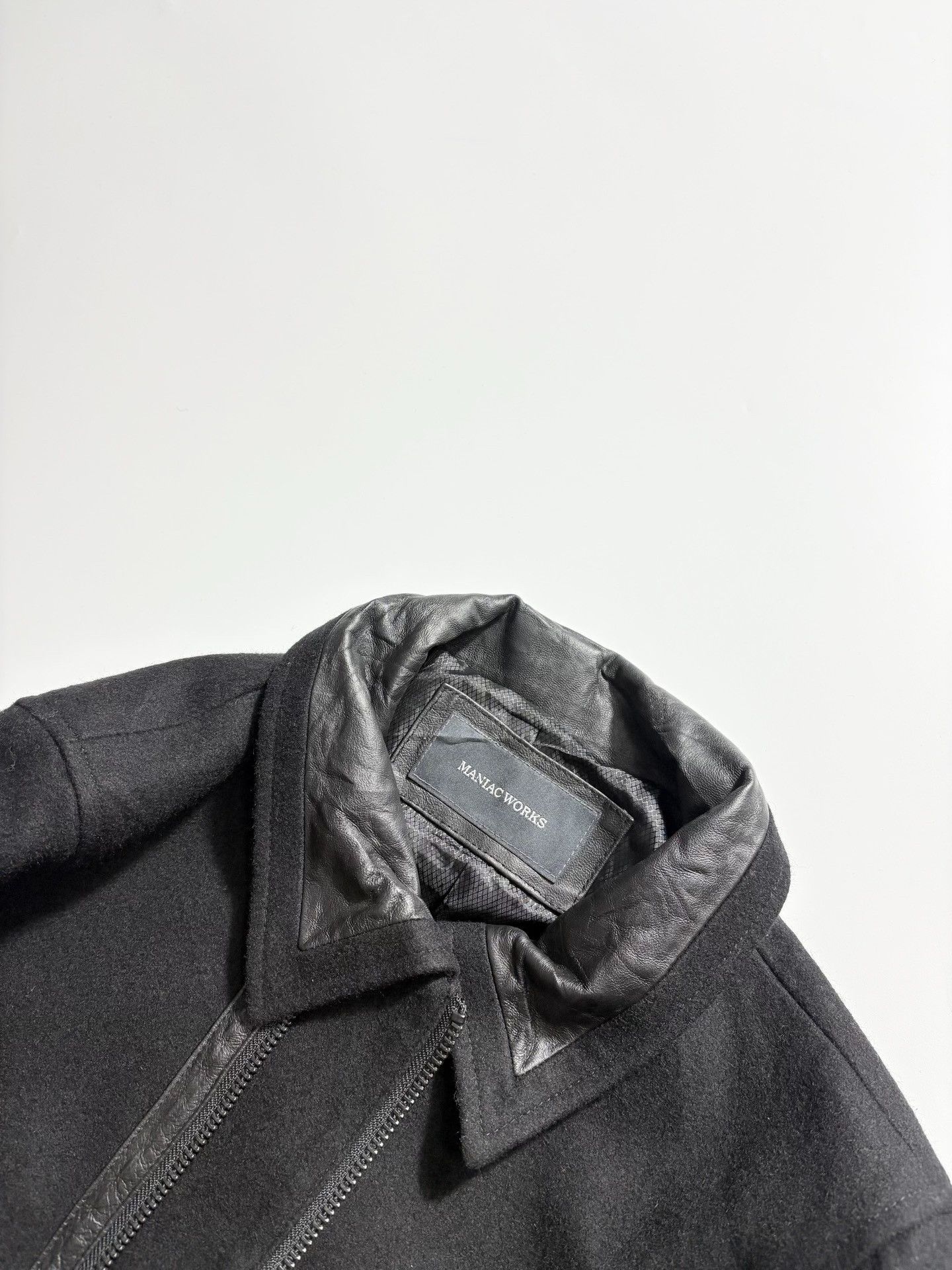 Other MANIAC WORKS Sheepskin Patchwork Jacket Size US L / EU 52-54 / 3 - 4 Thumbnail