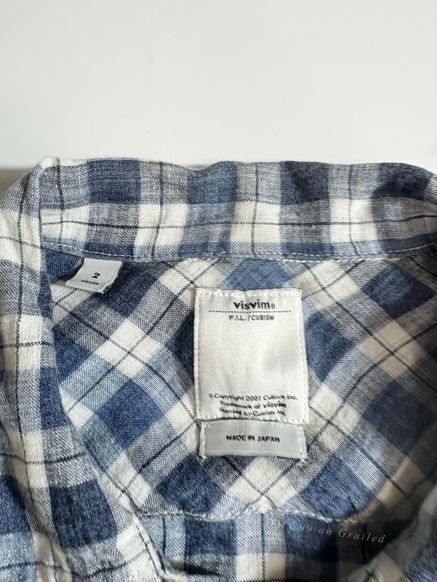 Visvim VISVIM Linen Plaid Shirt Size US M / EU 48-50 / 2 - 7 Thumbnail