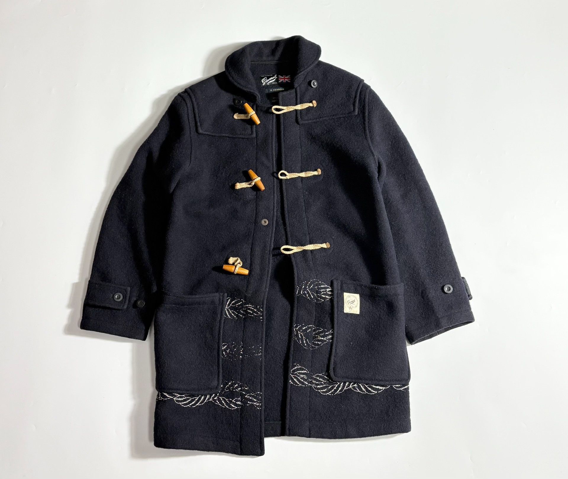 Gloverall Gloverall x R.nwebold Wool Coat Jacket Size US S / EU 44-46 / 1 - 2 Thumbnail