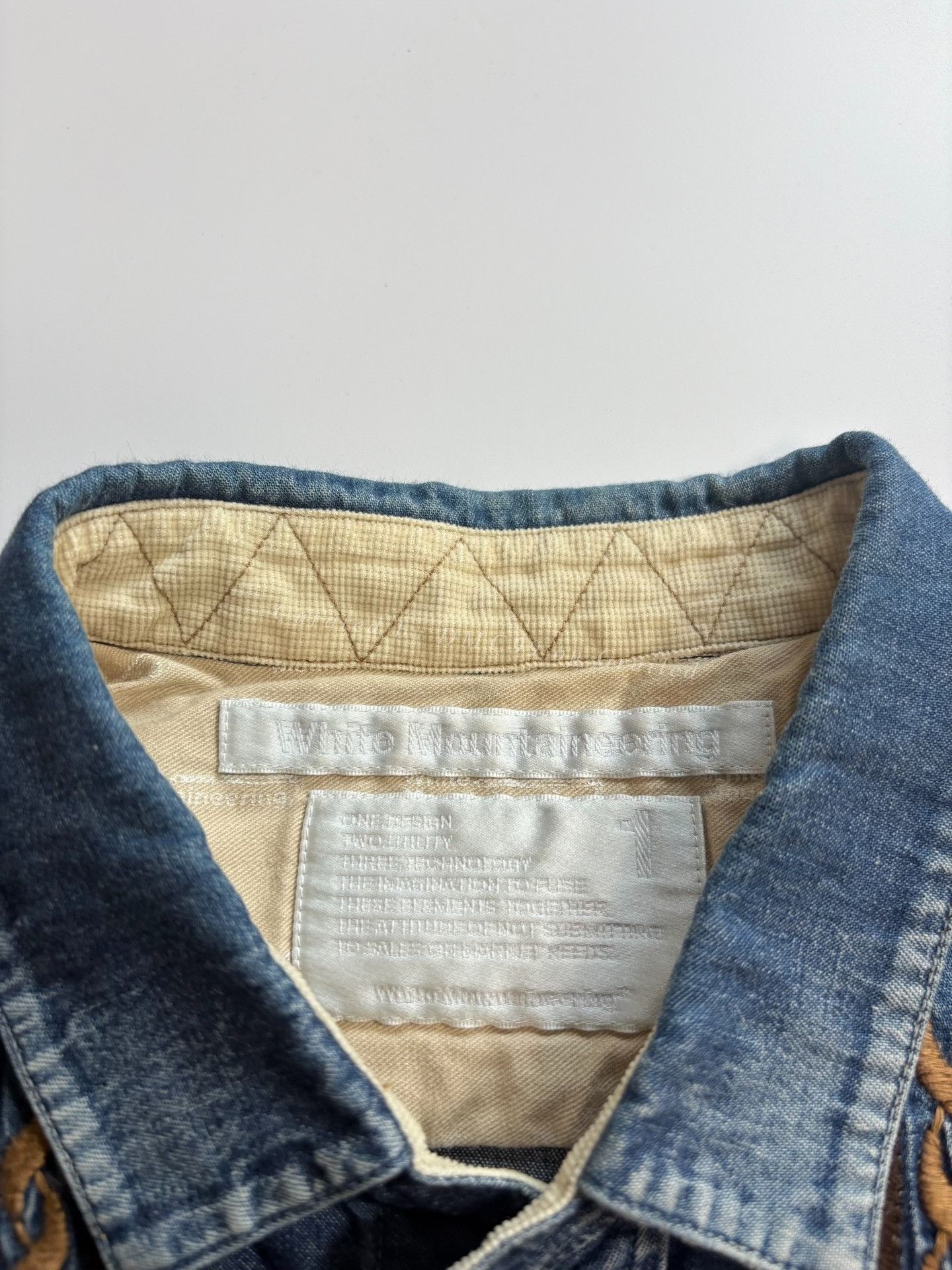 White Mountaineering White Mountaineering Shirt Size US S / EU 44-46 / 1 - 4 Thumbnail