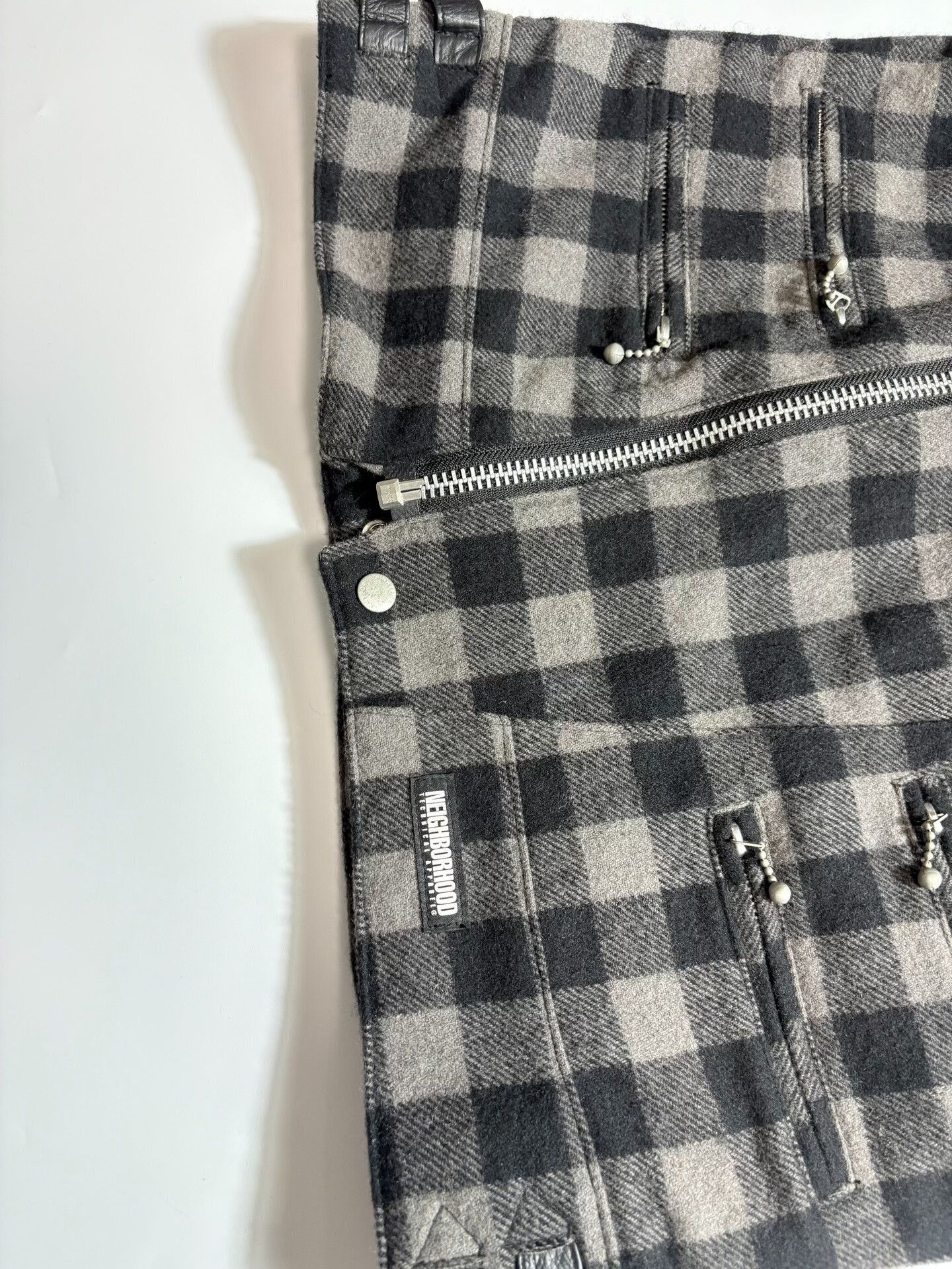 Visvim Neighborhood NBHD Patchwork Biker Vest Size US S / EU 44-46 / 1 - 5 Thumbnail