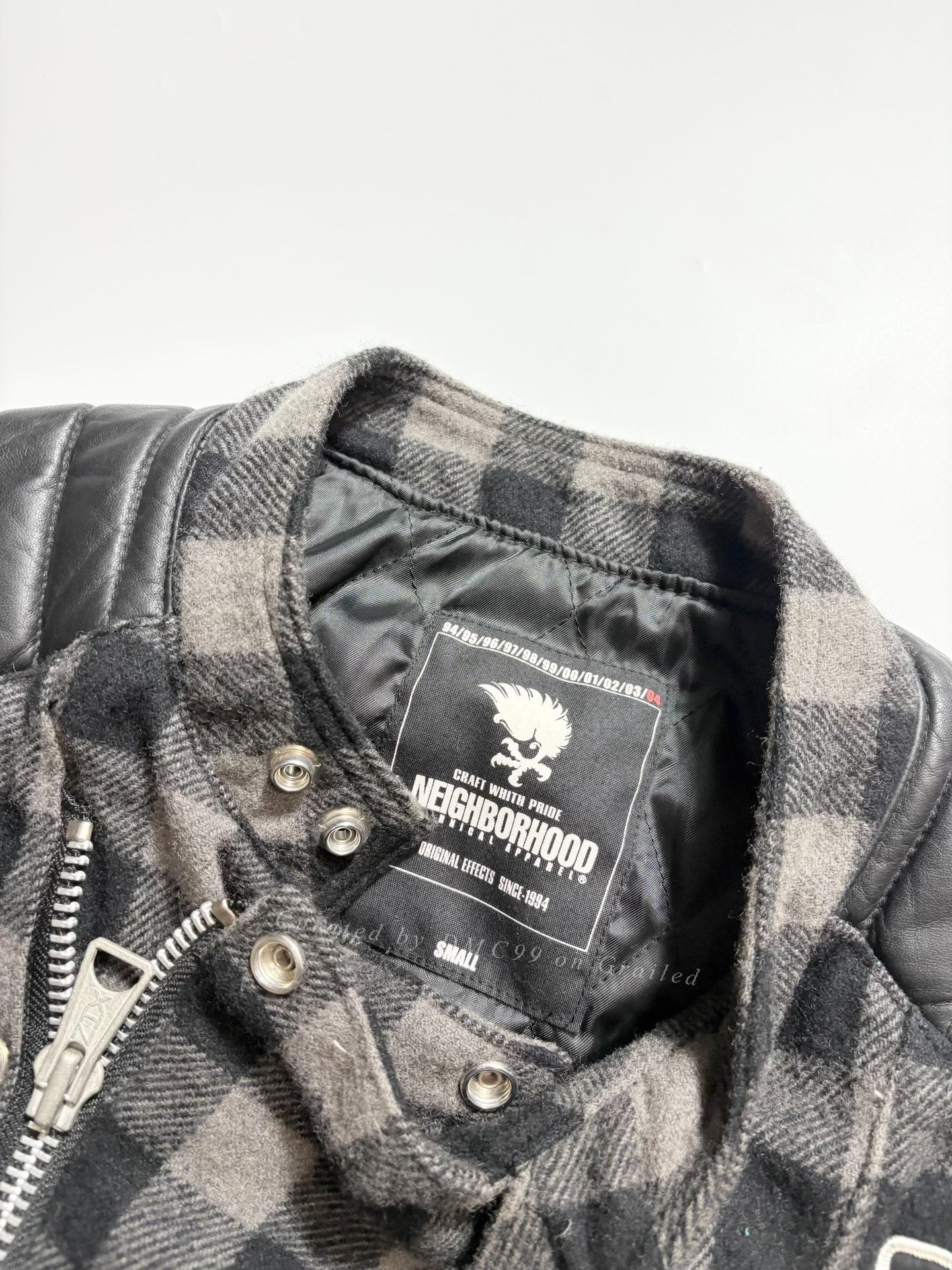 Visvim Neighborhood NBHD Patchwork Biker Vest Size US S / EU 44-46 / 1 - 4 Thumbnail
