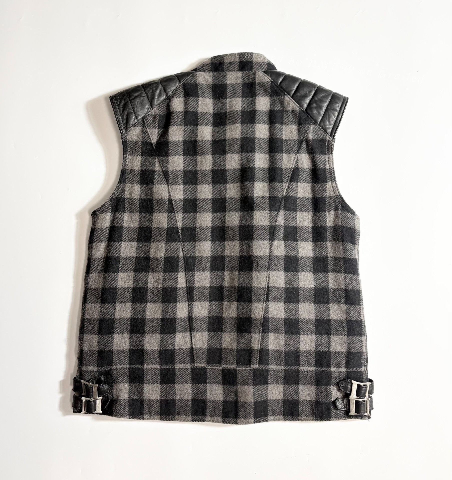 Visvim Neighborhood NBHD Patchwork Biker Vest Size US S / EU 44-46 / 1 - 2 Thumbnail