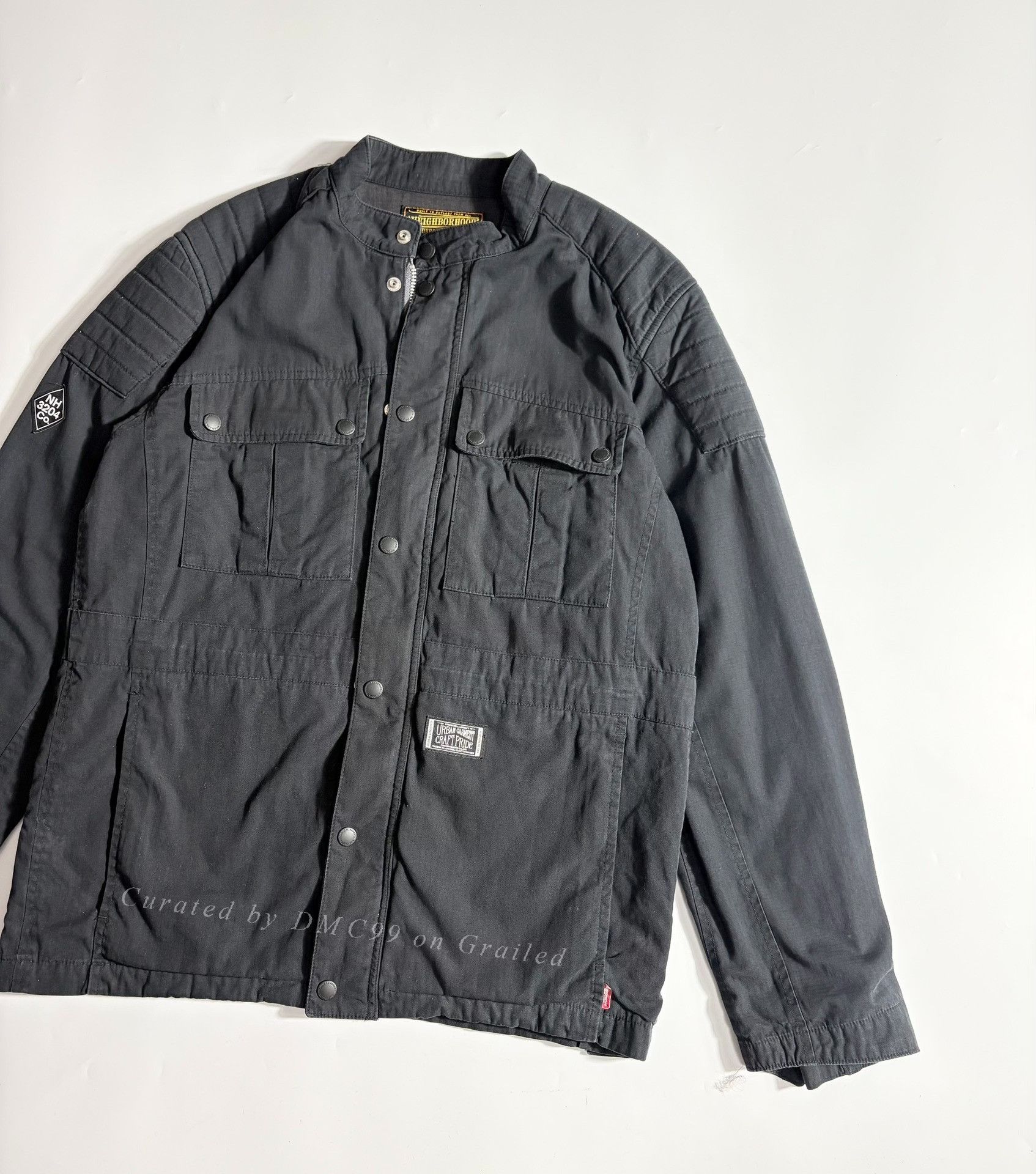 Neighborhood Neighborhood NBHD Motorcycle Jacket Size US M / EU 48-50 / 2 - 3 Thumbnail