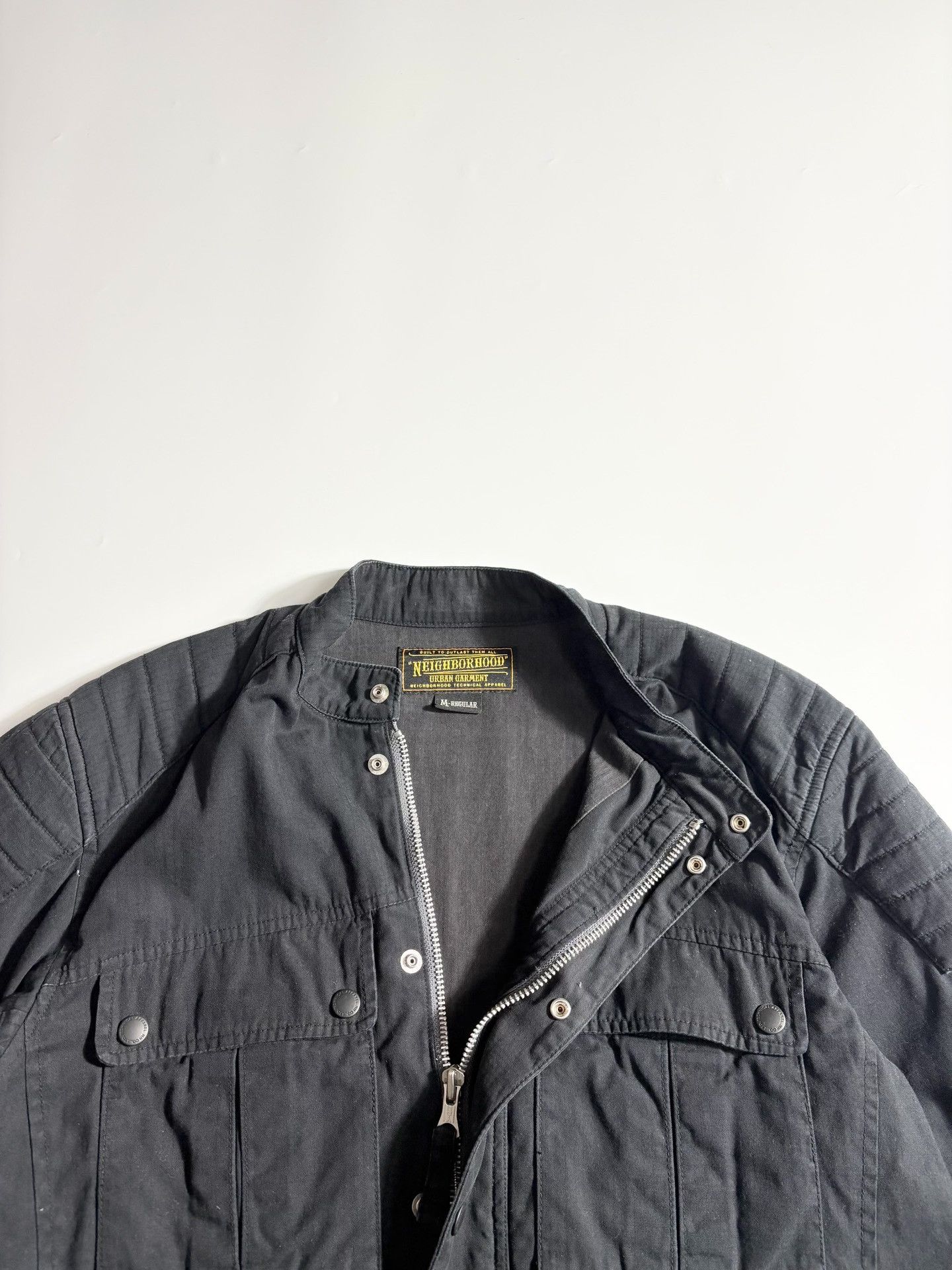 Neighborhood Neighborhood NBHD Motorcycle Jacket Size US M / EU 48-50 / 2 - 5 Thumbnail