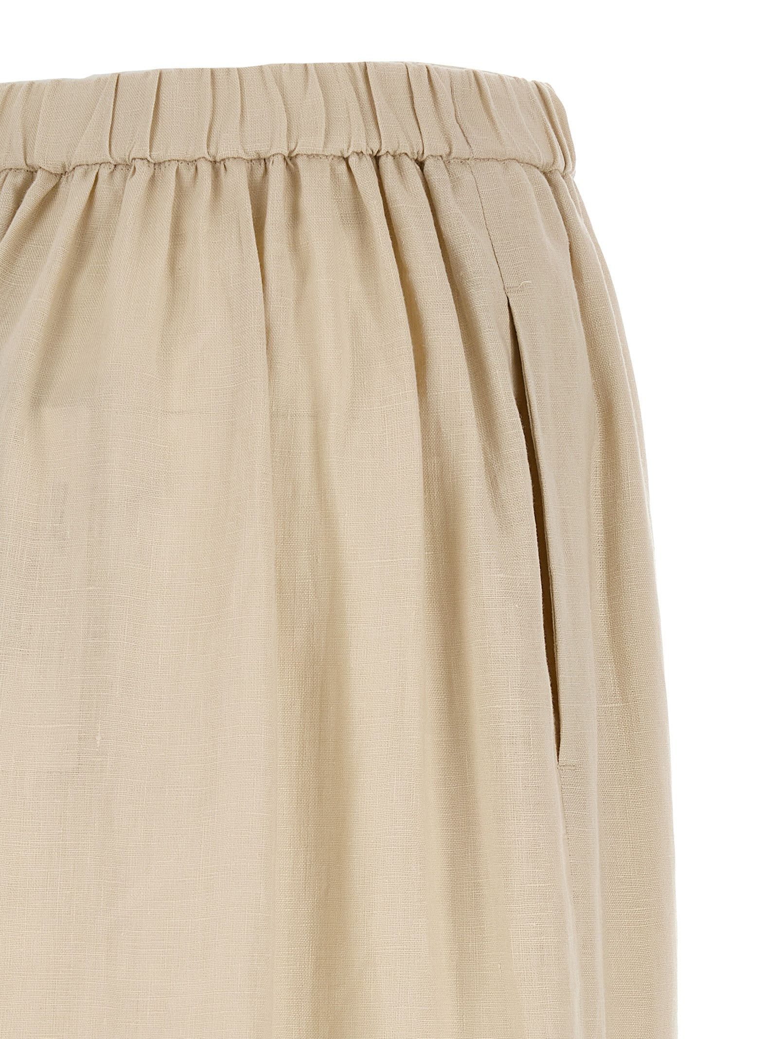 Weekend Max Mara 'WkiPallore' 'Mediterranean Ease' Capsule Collection Skirt Size 28" / US 6 / IT 42 - 4 Thumbnail