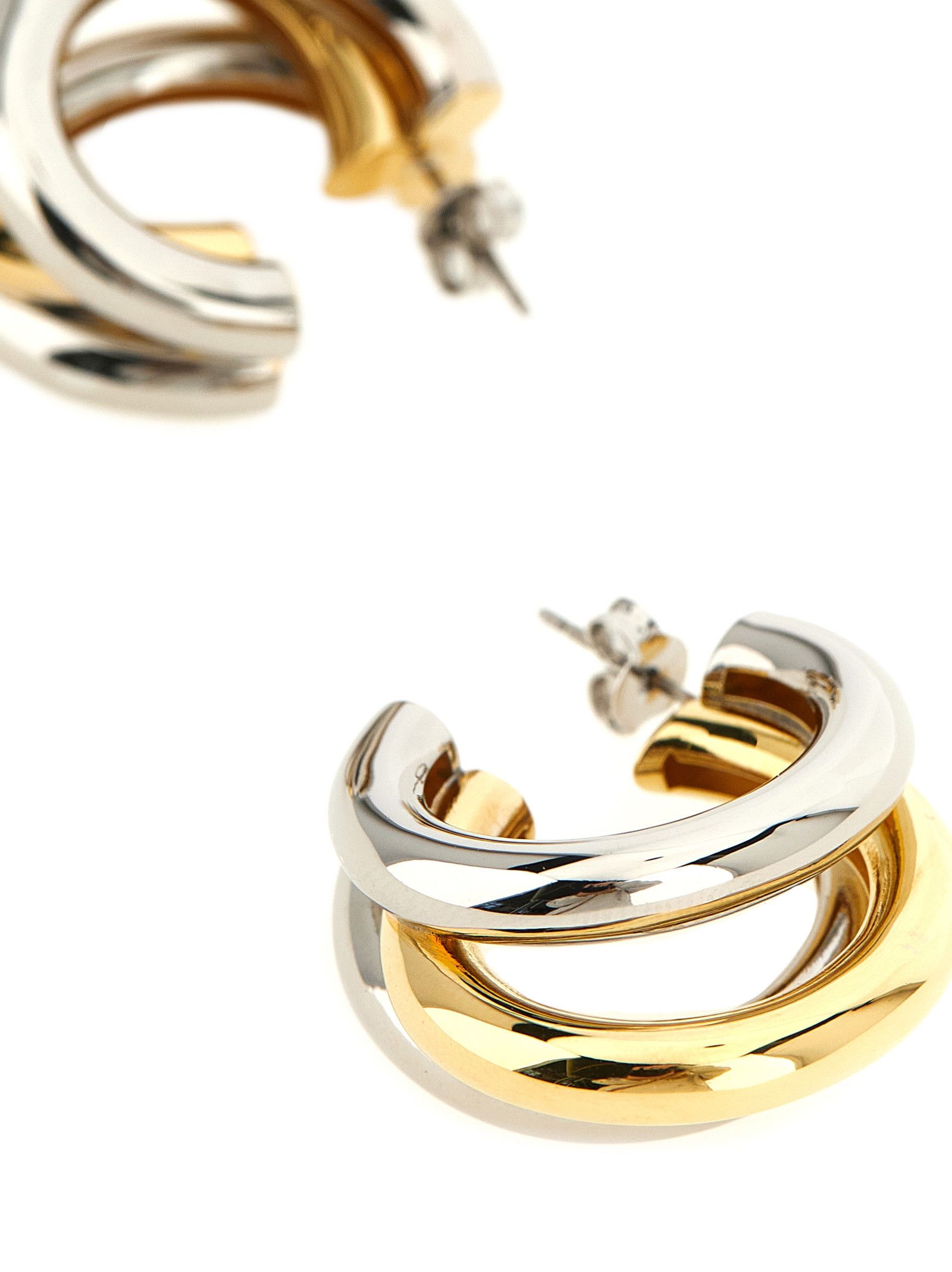 Paco Rabanne 'Triple Hoop' earrings Size ONE SIZE - 3 Thumbnail