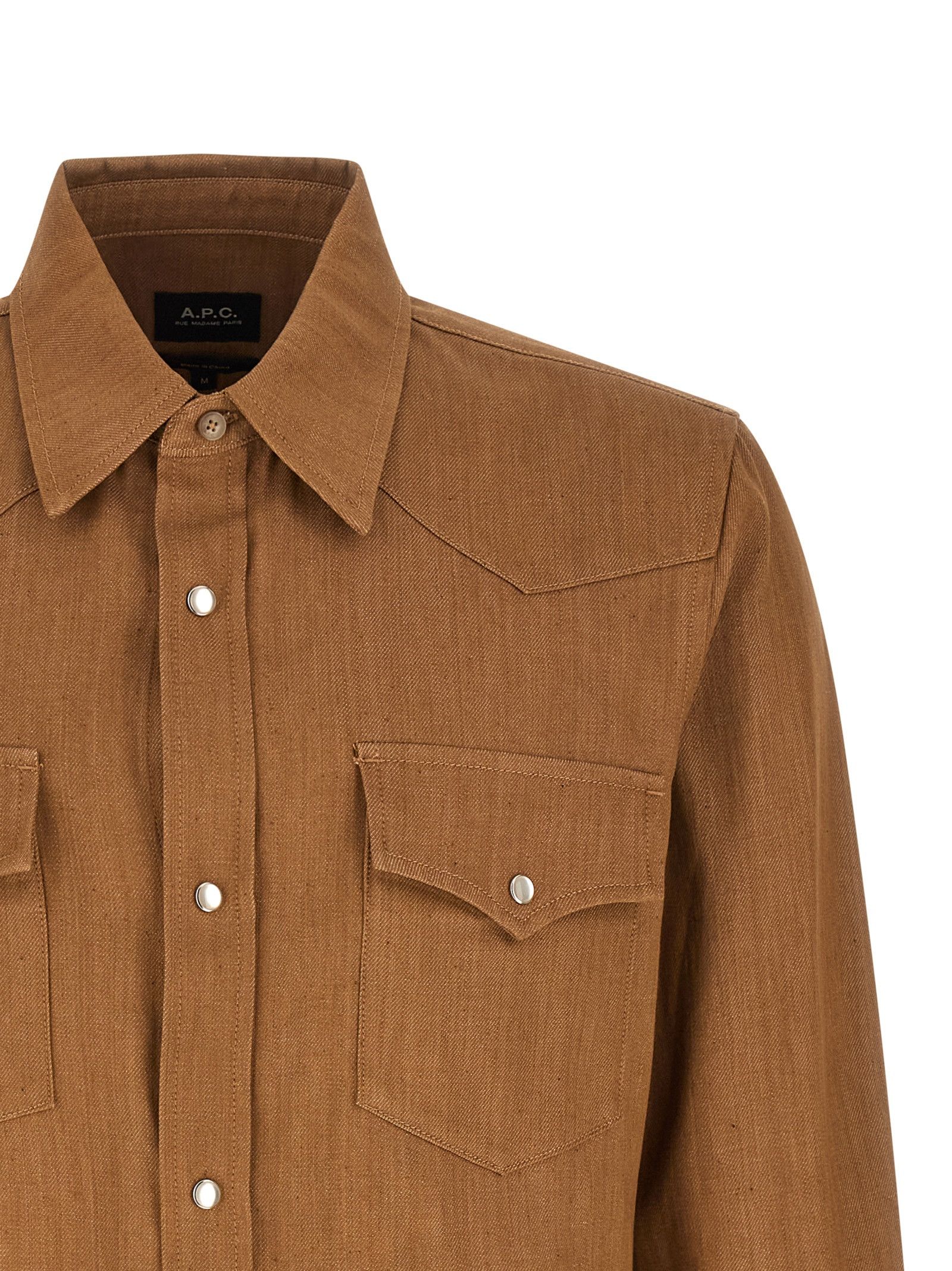 A.P.C. 'Western' Shirt Size US L / EU 52-54 / 3 - 3 Thumbnail