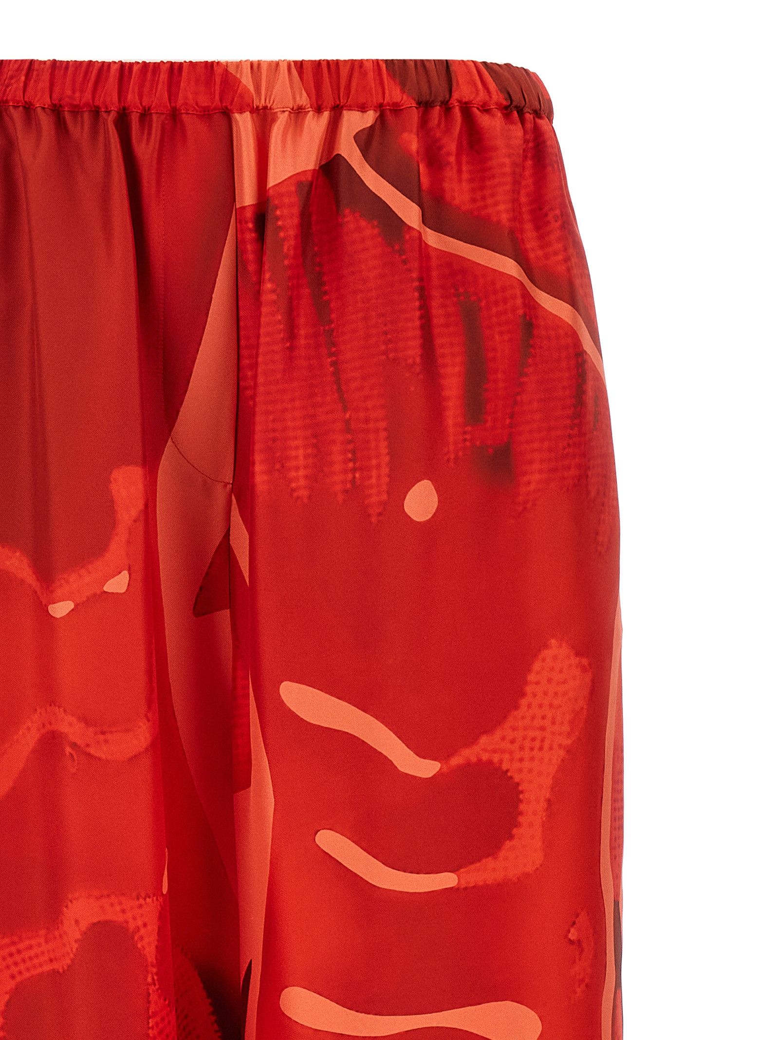 Salvatore Ferragamo Palazzo Silk Pants Size 25" / US 0 / IT 36 - 3 Thumbnail