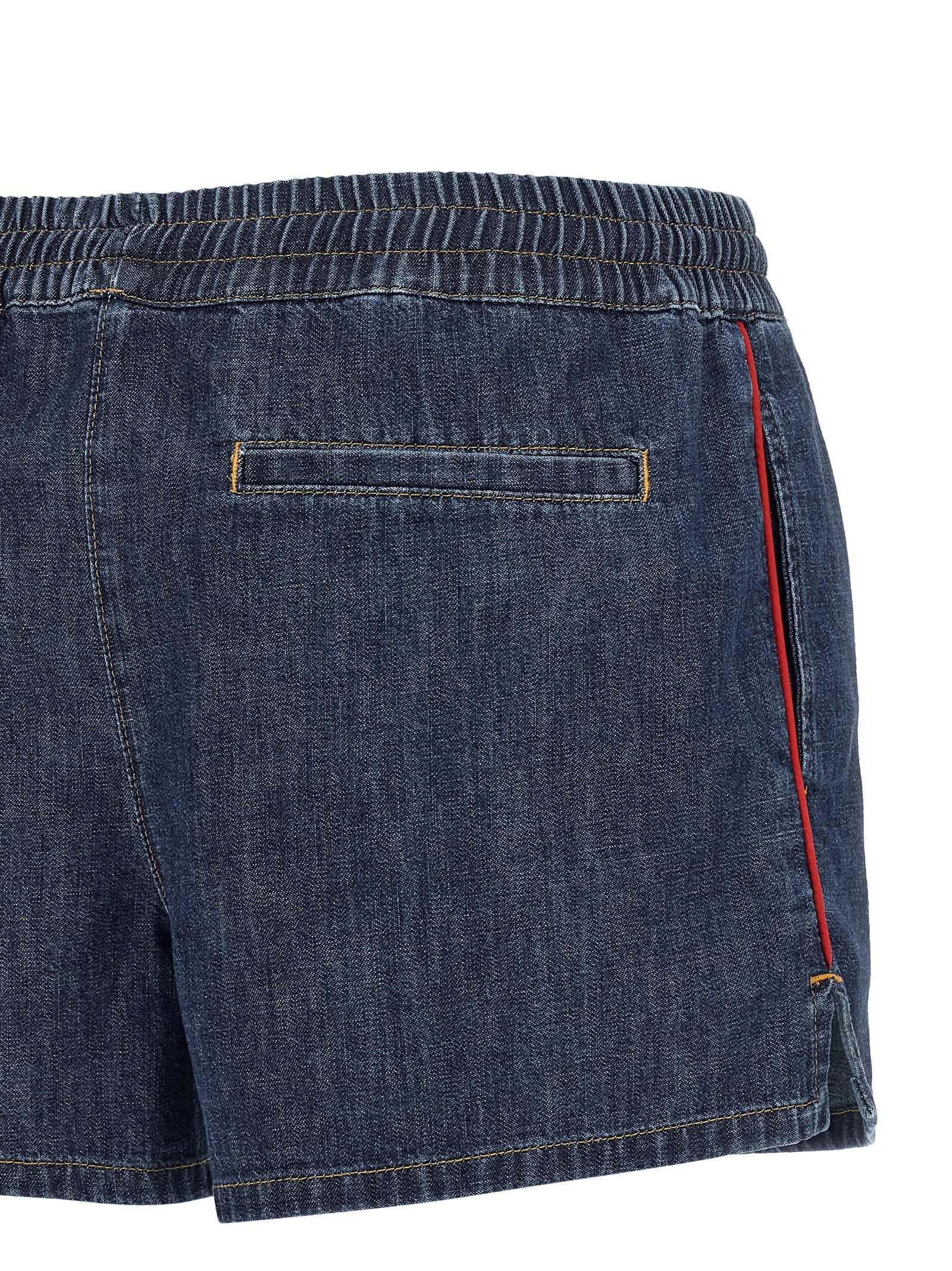 Valentino Valentino Garavani Chambray Denim Shorts Size 26" / US 2 / IT 38 - 4 Thumbnail