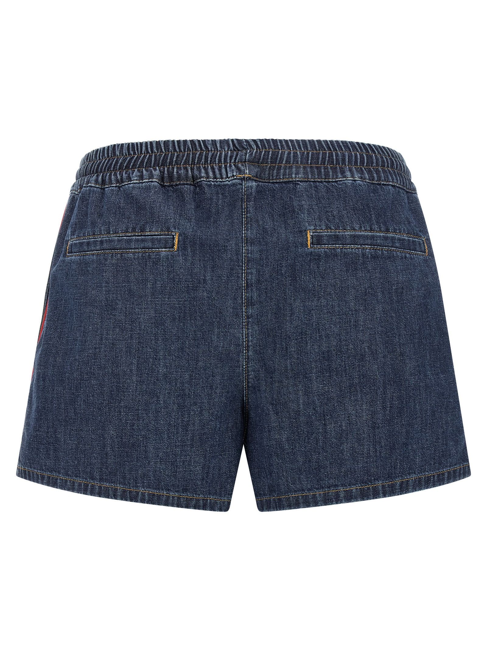 Valentino Valentino Garavani Chambray Denim Shorts Size 27" / US 4 / IT 40 - 2 Thumbnail