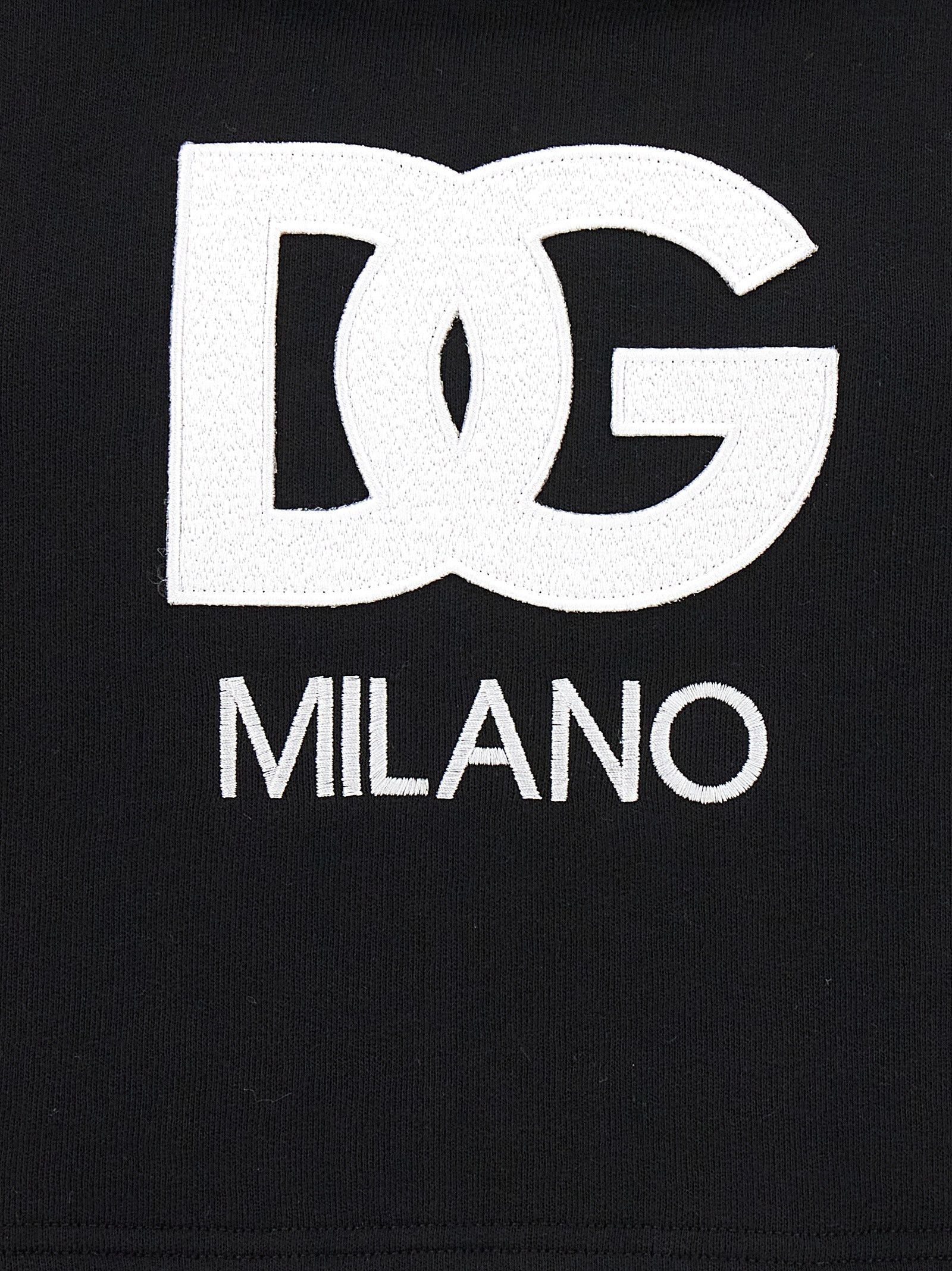Dolce & Gabbana Logo Embroidery Cropped Hoodie Size S / US 4 / IT 40 - 4 Thumbnail