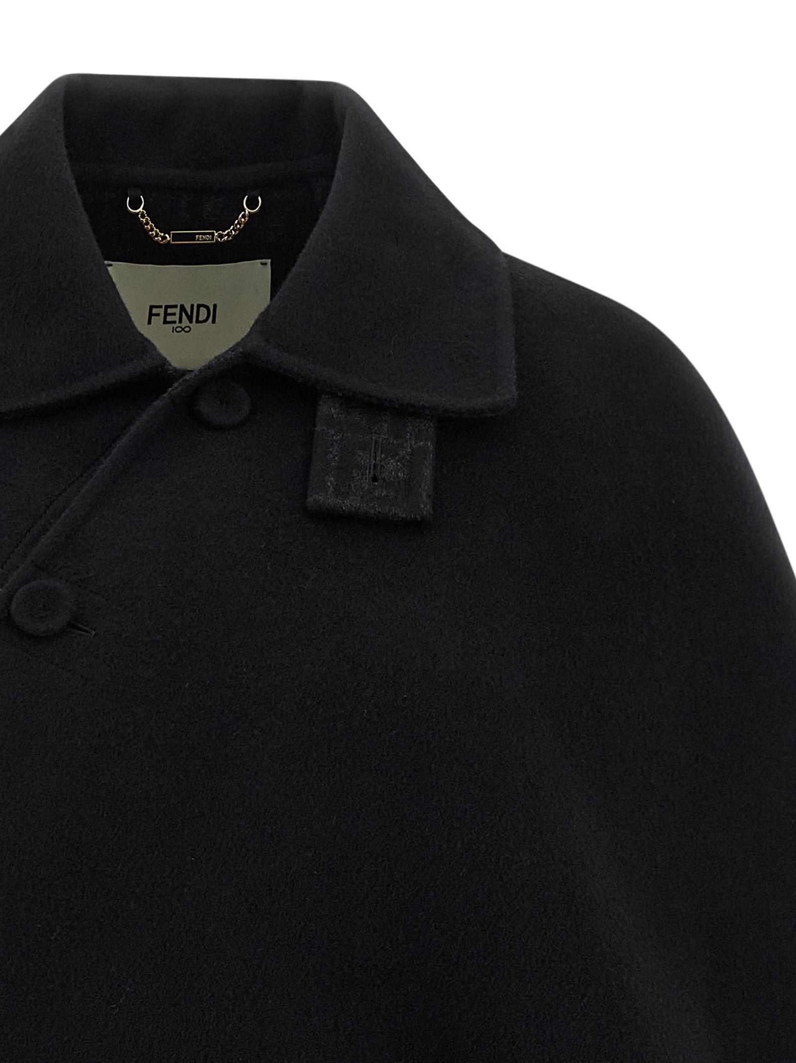 Fendi 'Double Wool' Cape Size S / US 4 / IT 40 - 3 Thumbnail