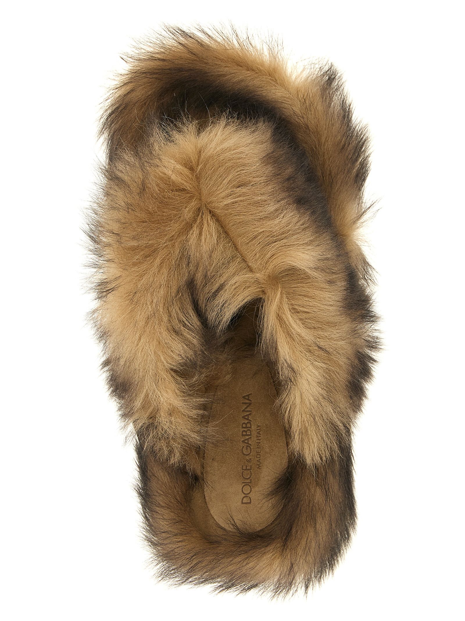 Dolce & Gabbana Sheepskin Sandals Size US 8 / IT 38 - 4 Thumbnail