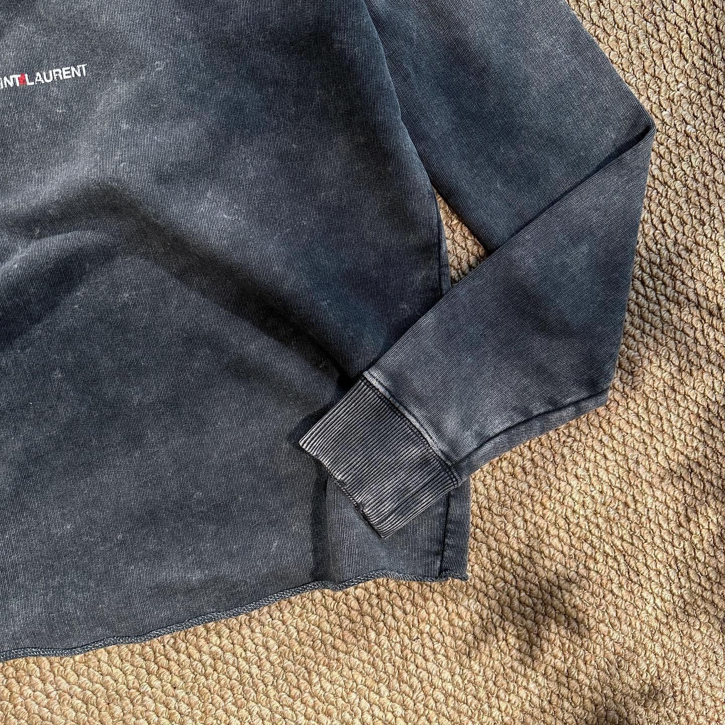 Saint Laurent Paris Saint Laurent Logo Sweatshirt Size XS Size XS / US 0-2 / IT 36-38 - 9 Thumbnail