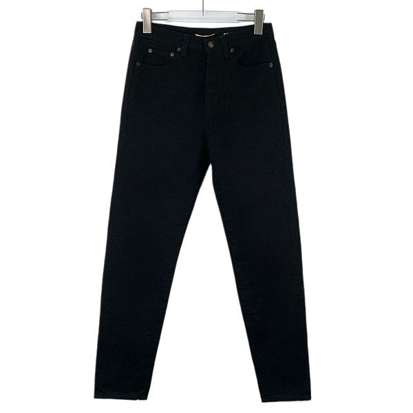 Saint Laurent Paris Saint Laurent Black Denim Jeans Size 27 Size 27" / US 4 / IT 40 - 10 Thumbnail