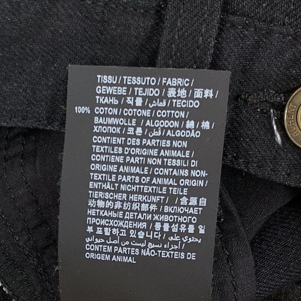 Saint Laurent Paris Saint Laurent Black Denim Jeans Size 27 Size 27" / US 4 / IT 40 - 9 Thumbnail