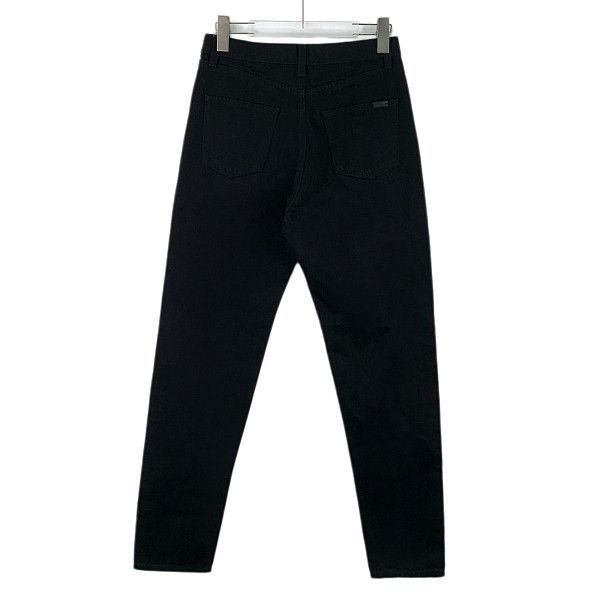 Saint Laurent Paris Saint Laurent Black Denim Jeans Size 27 Size 27" / US 4 / IT 40 - 2 Thumbnail