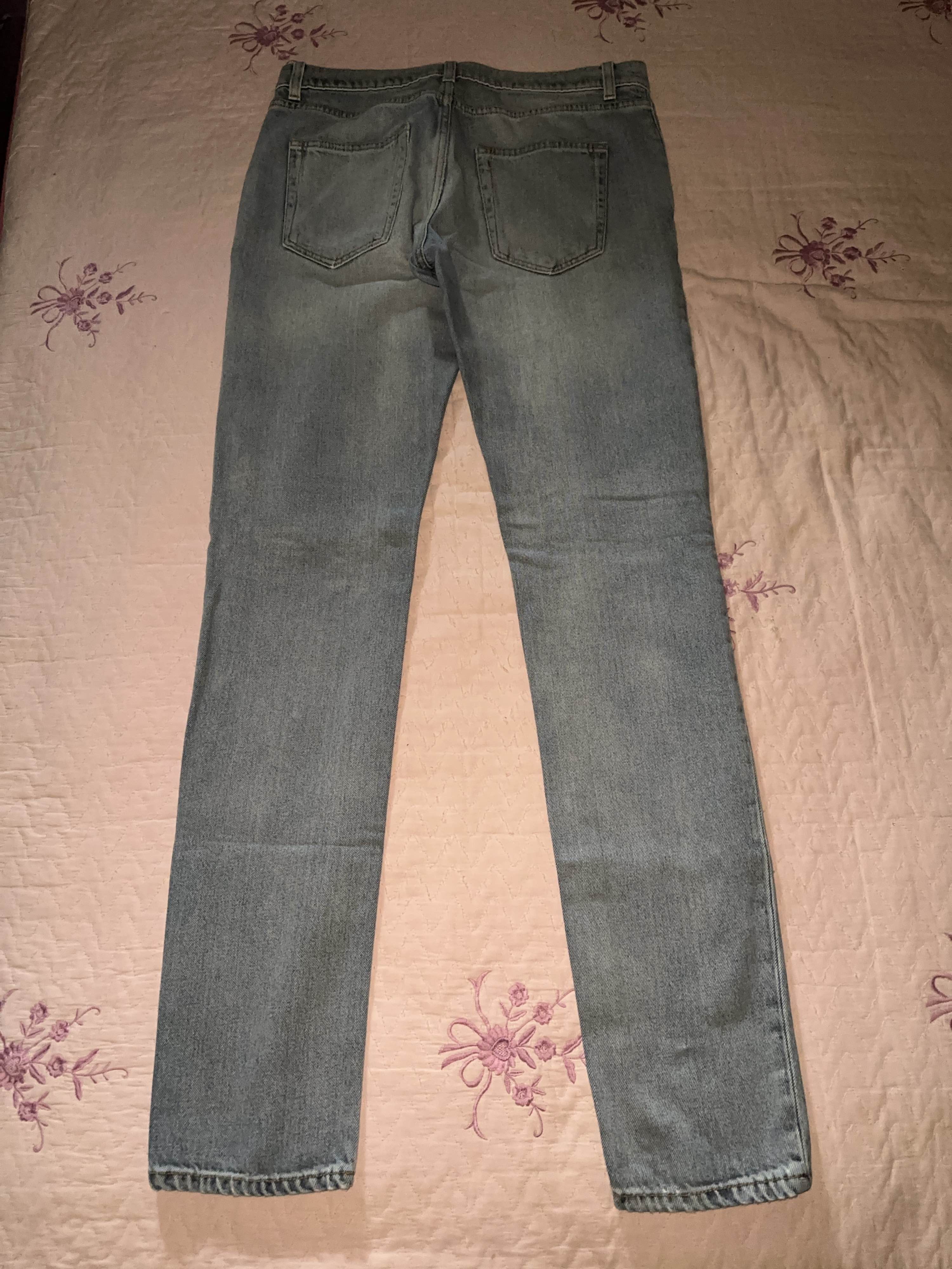 Saint Laurent Paris Saint Laurent Washed Jeans Size 30 Size US 30 / EU 46 - 2 Thumbnail