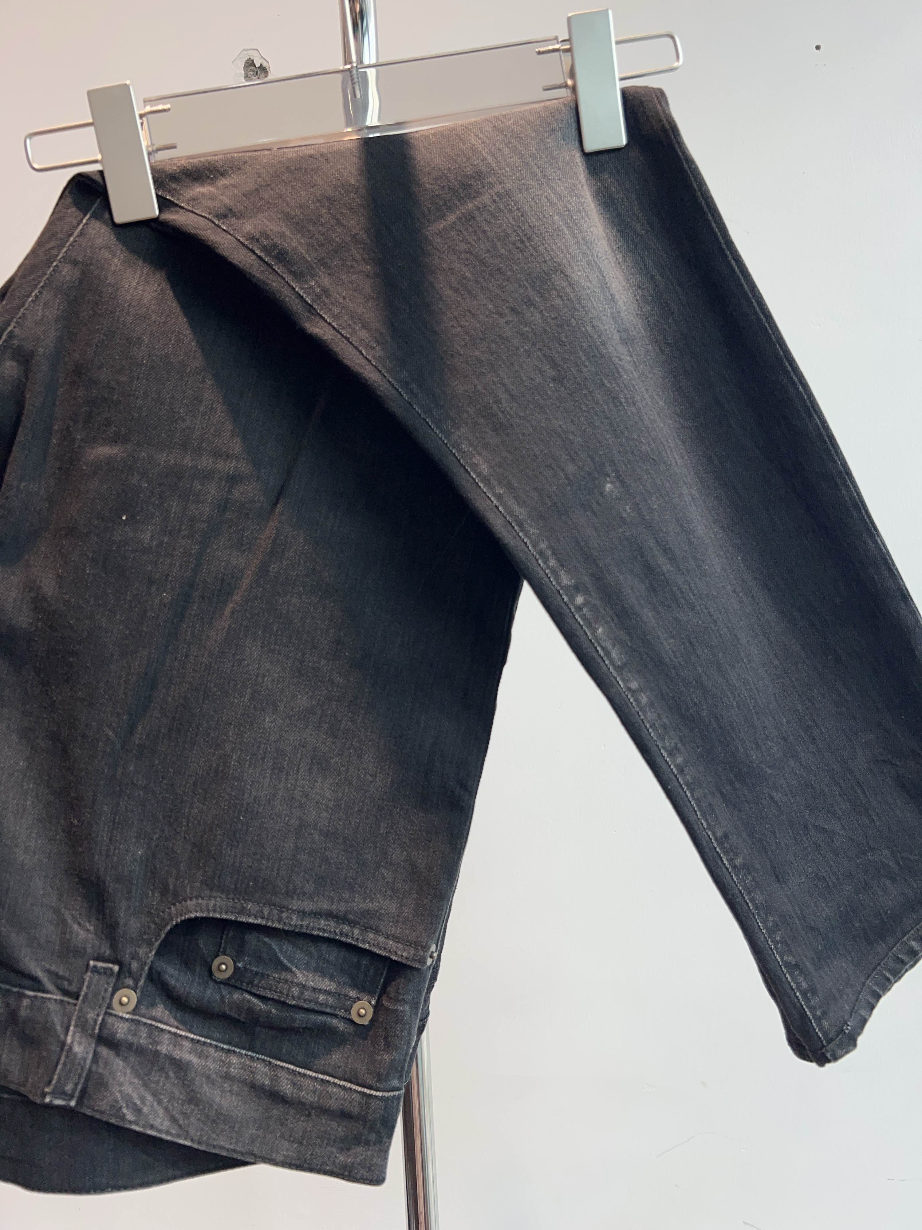 Saint Laurent Paris Saint Laurent Black Denim Jeans Size 34 Size US 34 / EU 50 - 5 Thumbnail