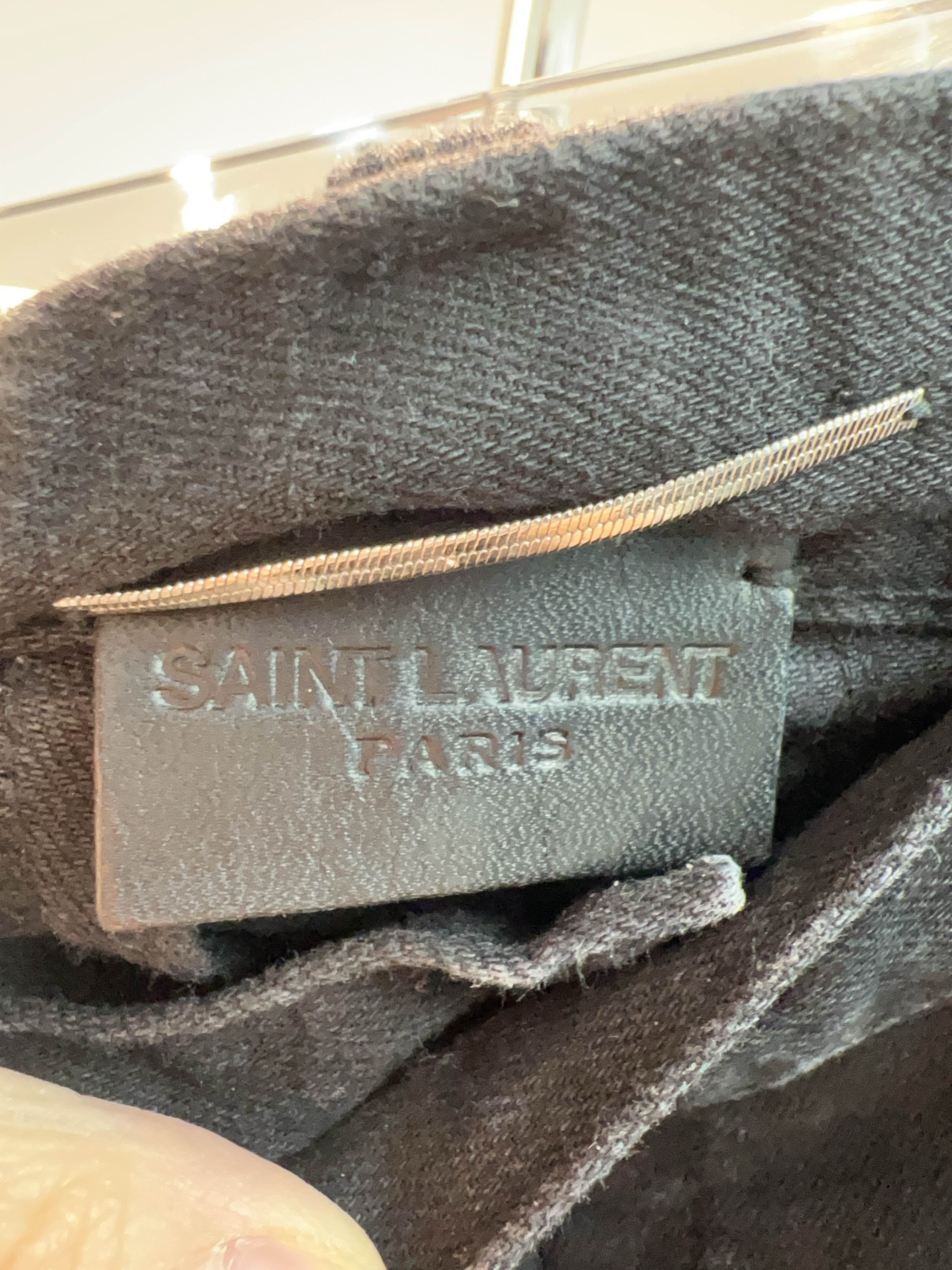 Saint Laurent Paris Saint Laurent Distressed Denim Jeans Size 33 Size US 33 - 3 Thumbnail