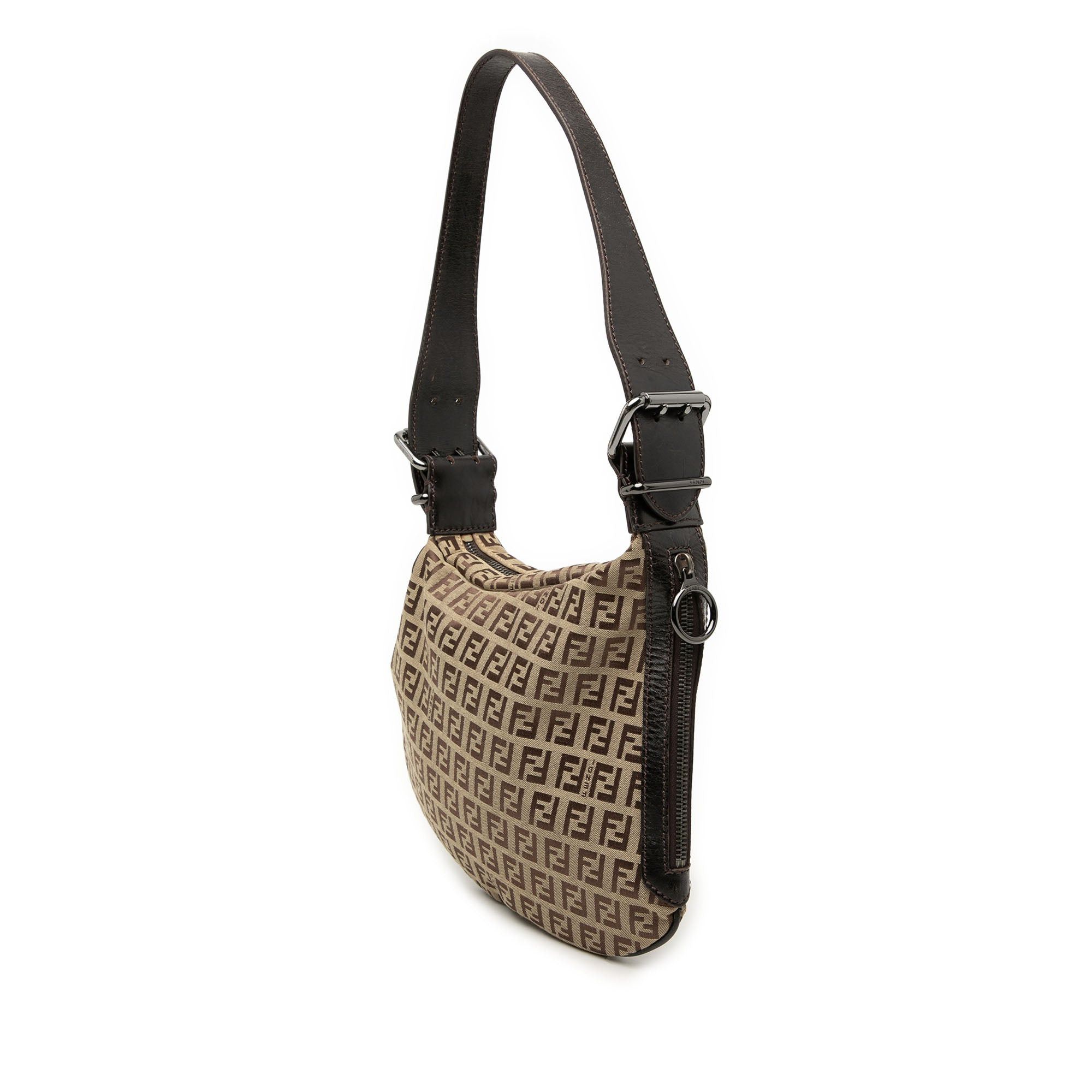 Fendi Zucchino Oyster Shoulder Bag Size ONE SIZE - 2 Thumbnail