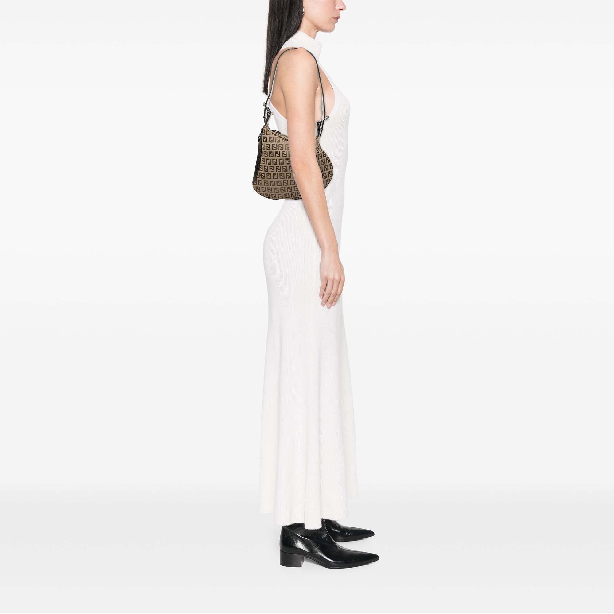 Fendi Zucchino Oyster Shoulder Bag Size ONE SIZE - 9 Thumbnail
