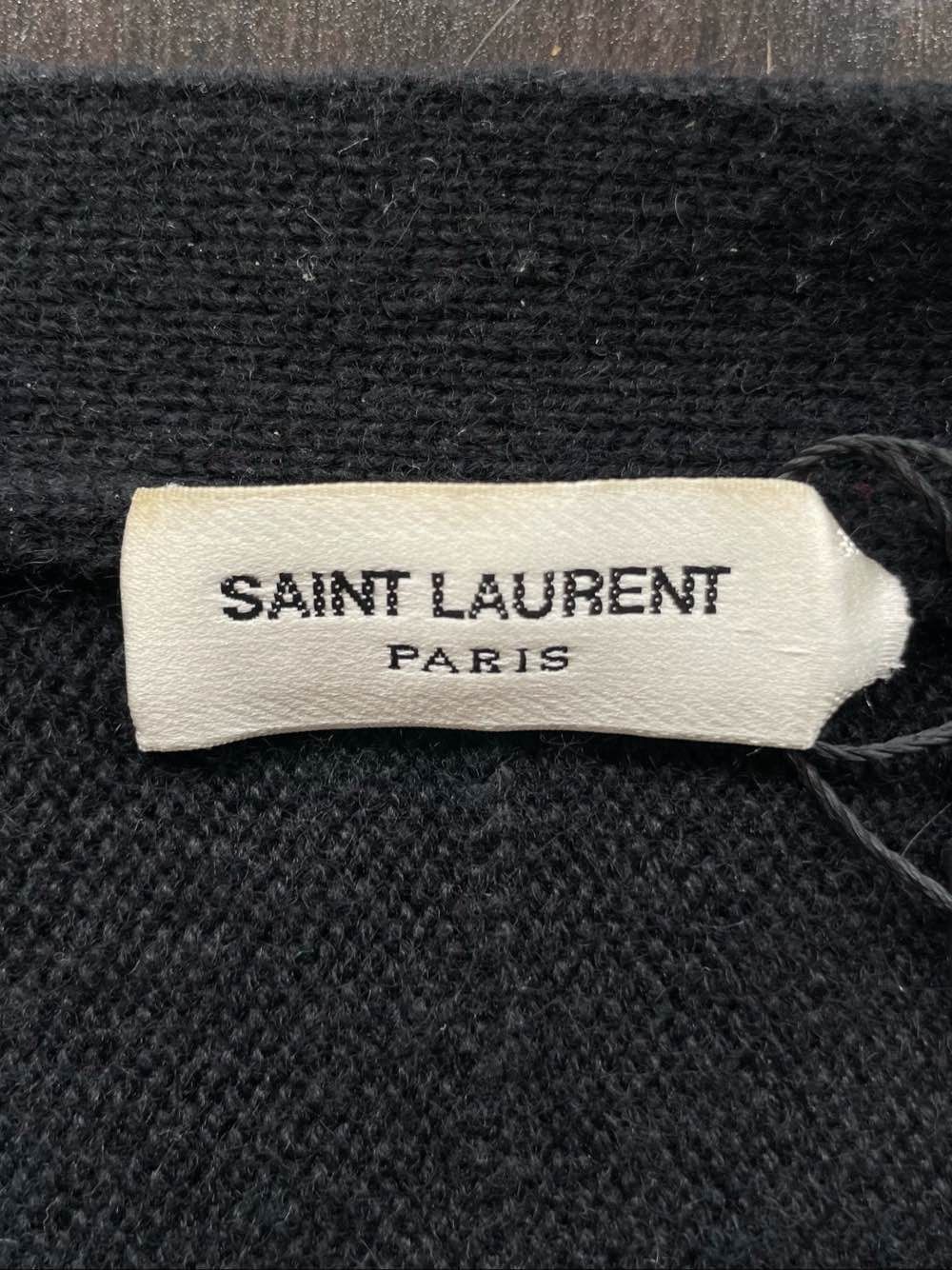 Saint Laurent Paris Saint Laurent Pin Detail Cardigan Size XS Size US XS / EU 42 / 0 - 3 Thumbnail