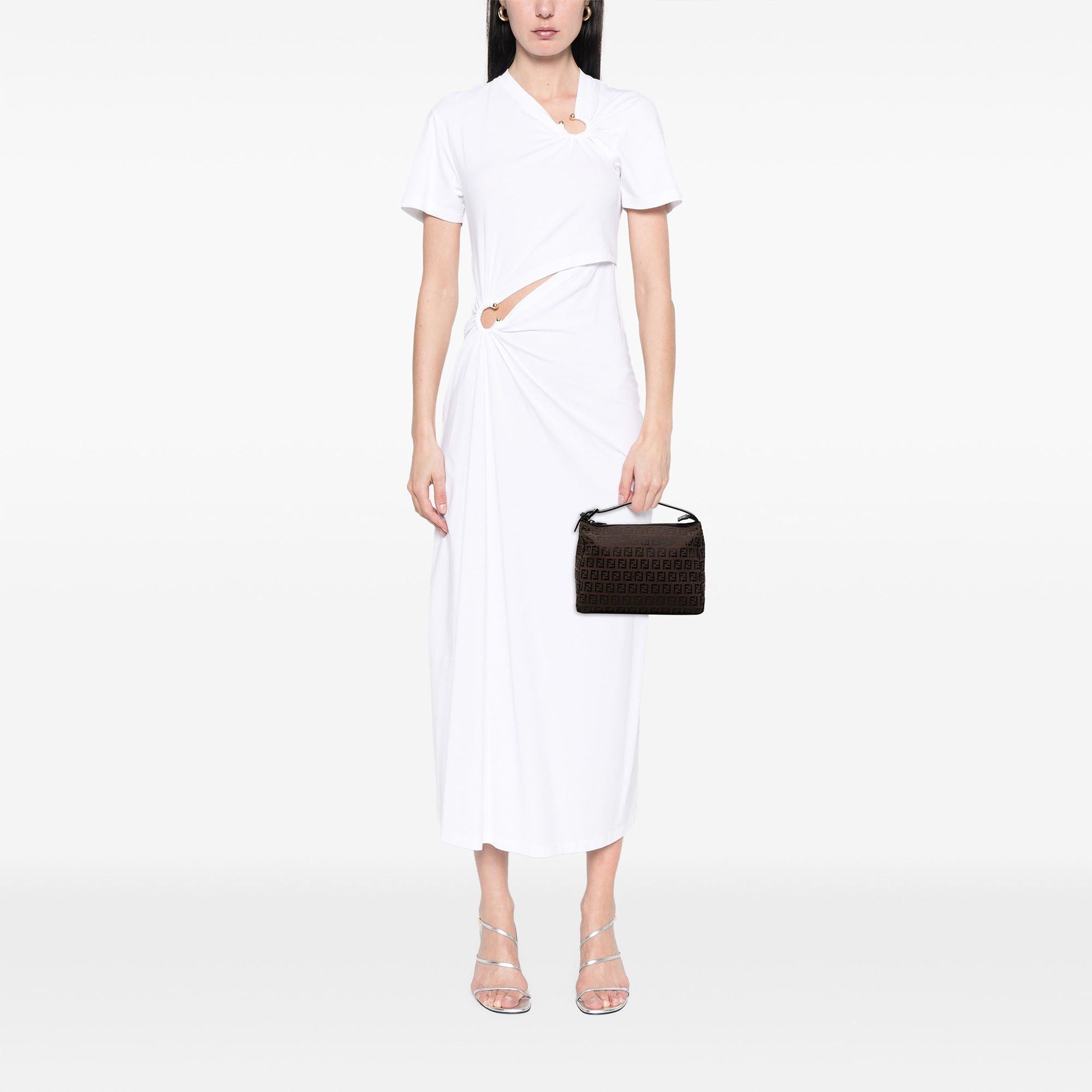 Fendi Zucchino Canvas Handbag Size ONE SIZE - 7 Thumbnail