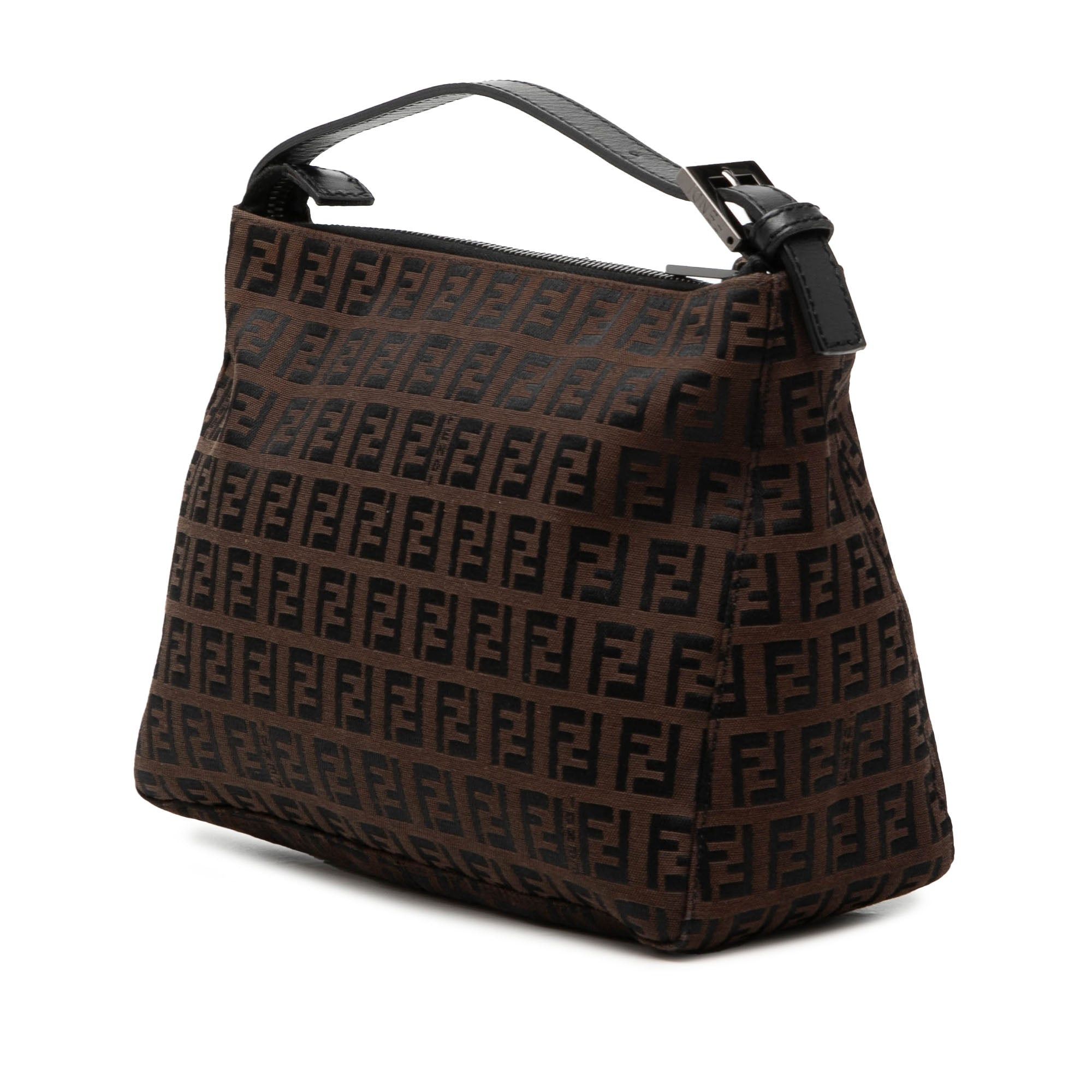 Fendi Zucchino Canvas Handbag Size ONE SIZE - 2 Thumbnail