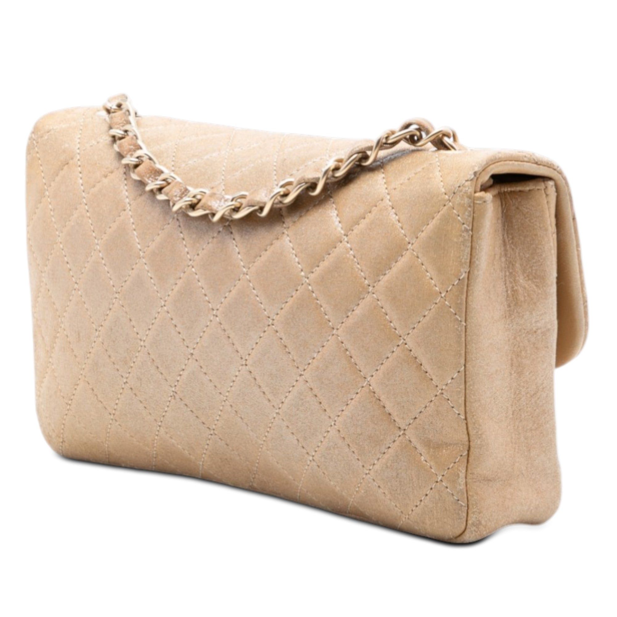 Chanel Small Quilted Iridescent Lambskin Pearl CC Crystal Flap Size ONE SIZE - 2 Thumbnail
