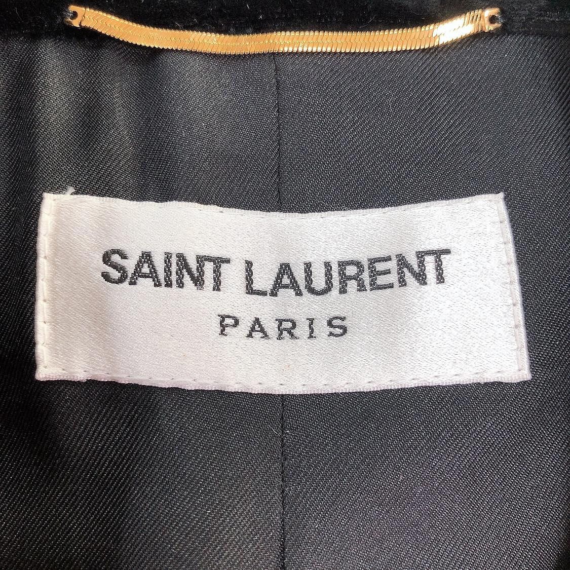 Saint Laurent Paris Saint Laurent Plaid Wool Blazer Size 36 Size XS / US 0-2 / IT 36-38 - 3 Thumbnail