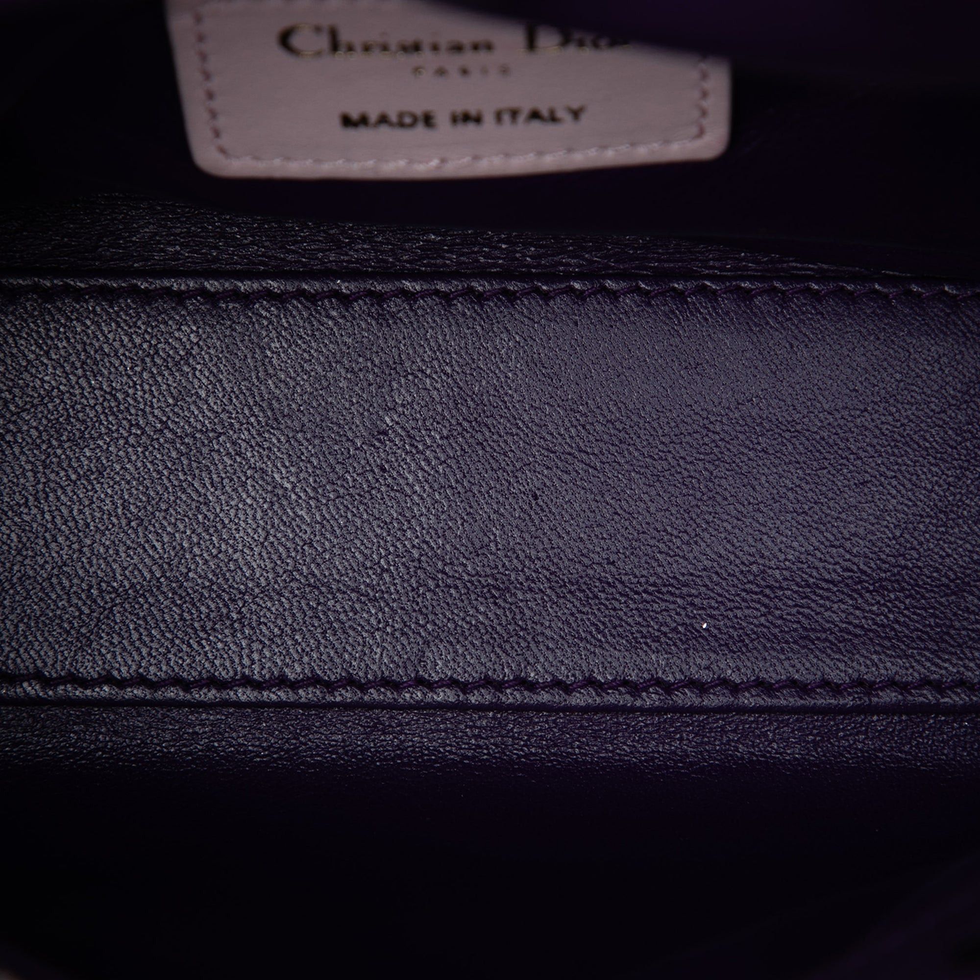Dior Mini Tricolor Lambskin Cannage Lady Dior Size ONE SIZE - 4 Thumbnail