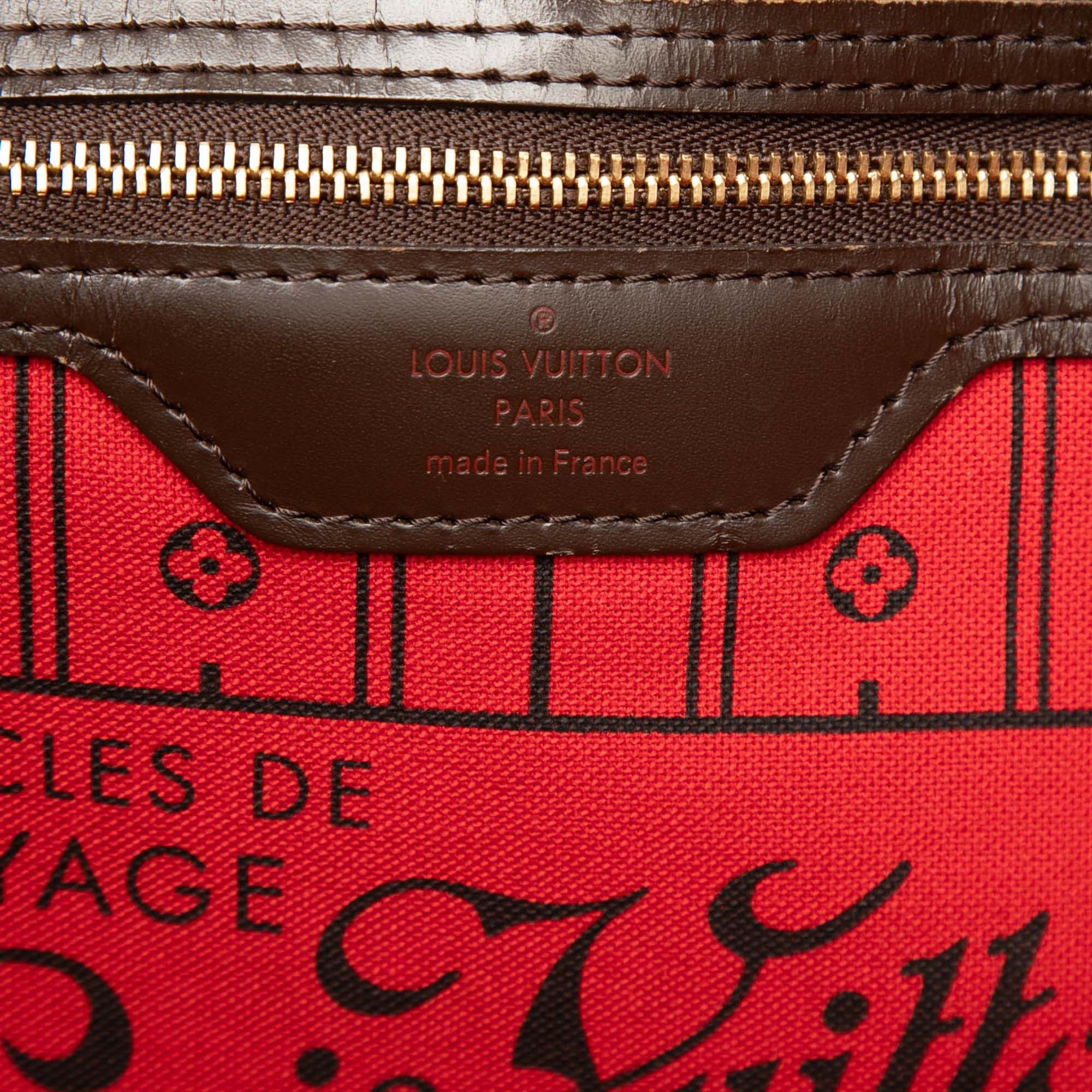 Louis Vuitton Damier Ebene Neverfull MM Size ONE SIZE - 5 Thumbnail