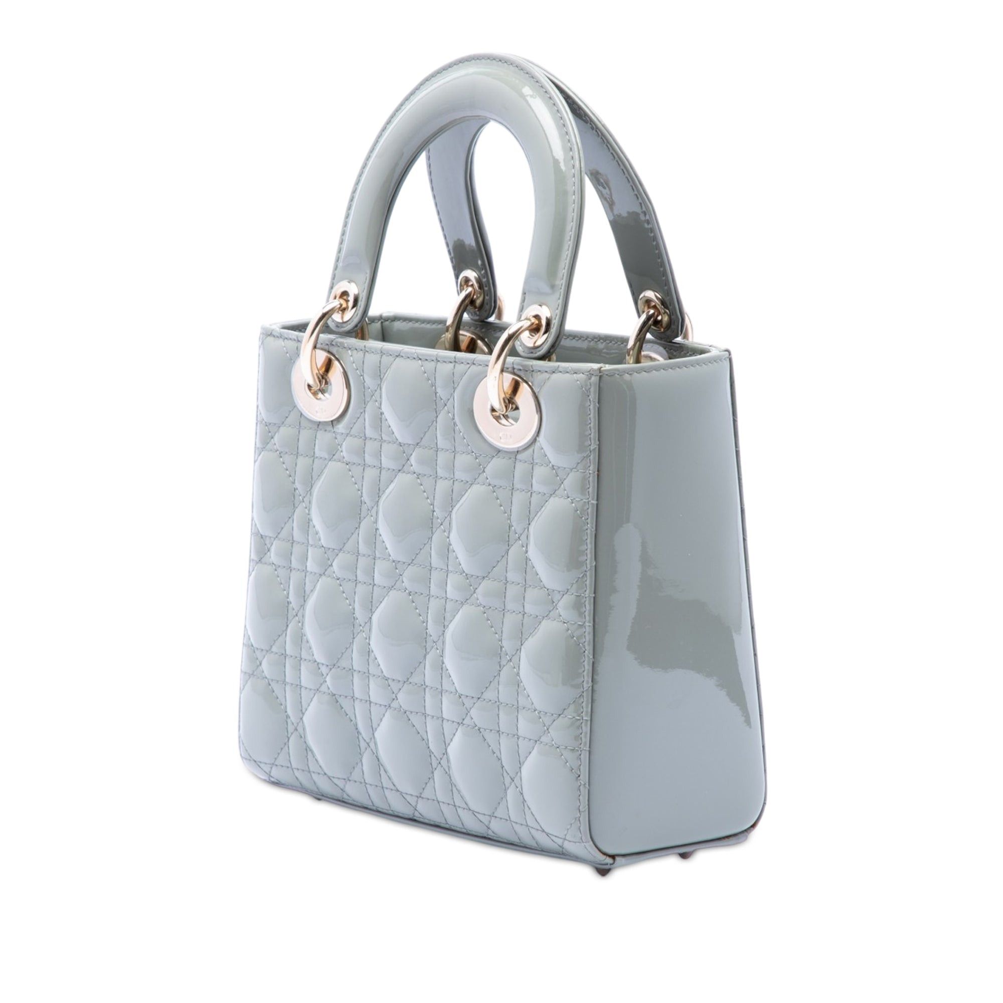 Dior Small Patent Cannage Lady Dior Size ONE SIZE - 2 Thumbnail