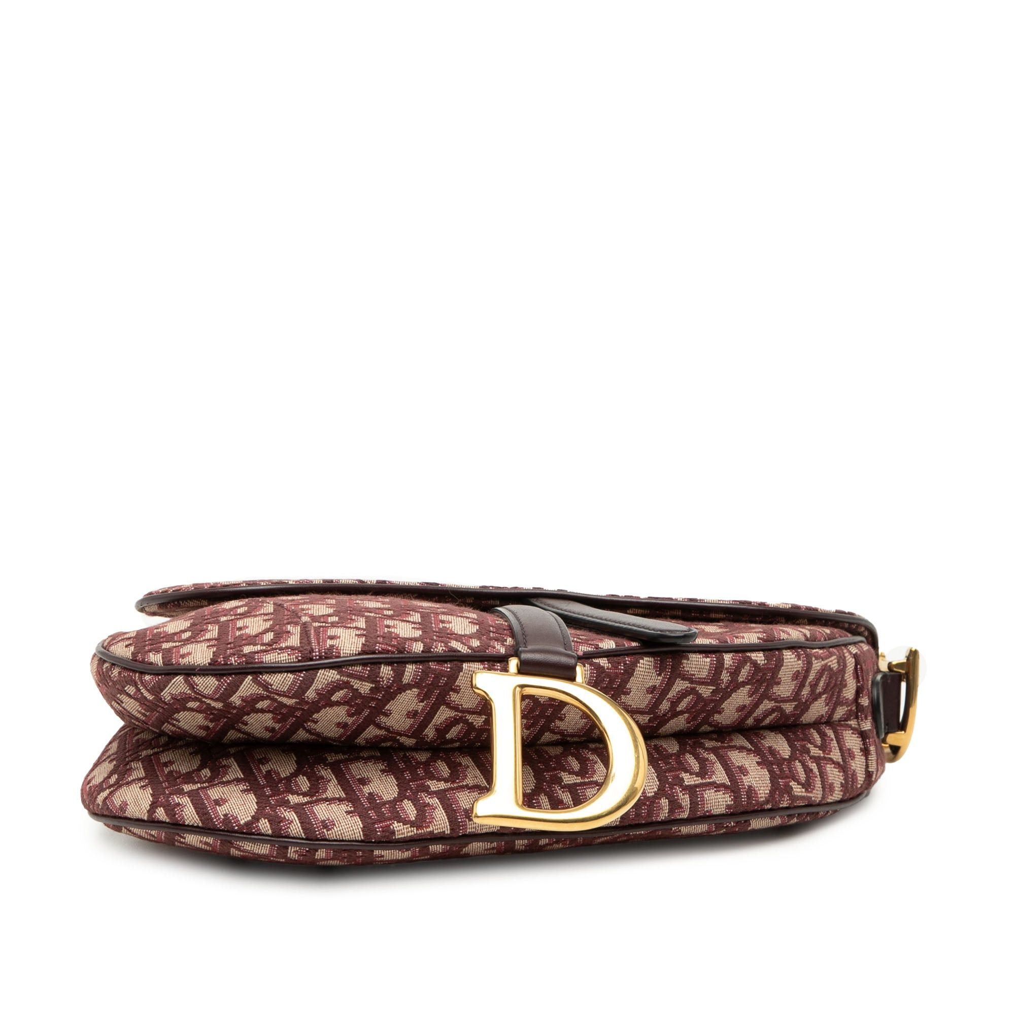 Dior Oblique Canvas Saddle Bag Size ONE SIZE - 3 Thumbnail