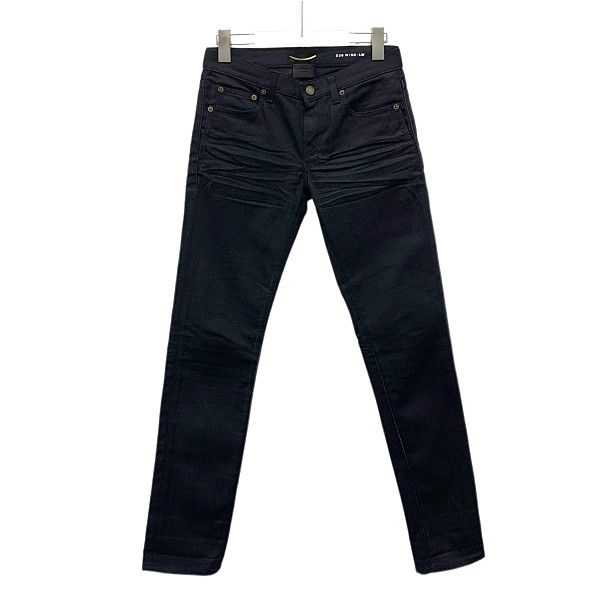 Saint Laurent Paris Saint Laurent Black Low Waist Jeans Size 25 Size 25" / US 0 / IT 36 - 10 Thumbnail