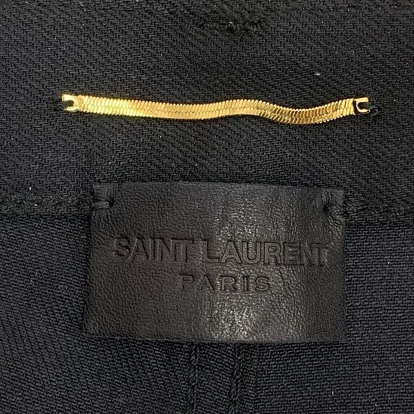 Saint Laurent Paris Saint Laurent Black Low Waist Jeans Size 25 Size 25" / US 0 / IT 36 - 3 Thumbnail