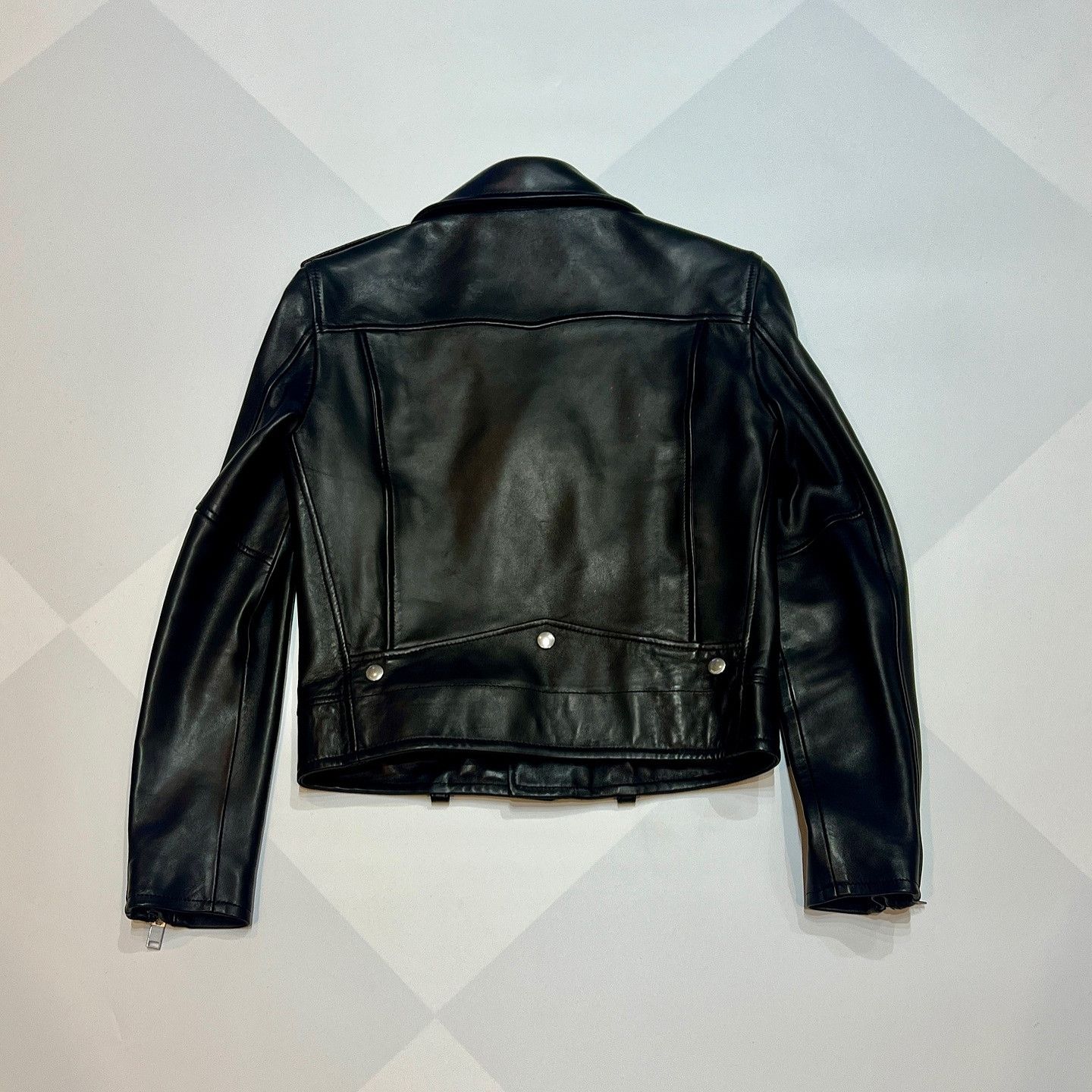 Saint Laurent Paris Saint Laurent Leather Biker Jacket Size FR 40 Size M / US 6-8 / IT 42-44 - 2 Thumbnail