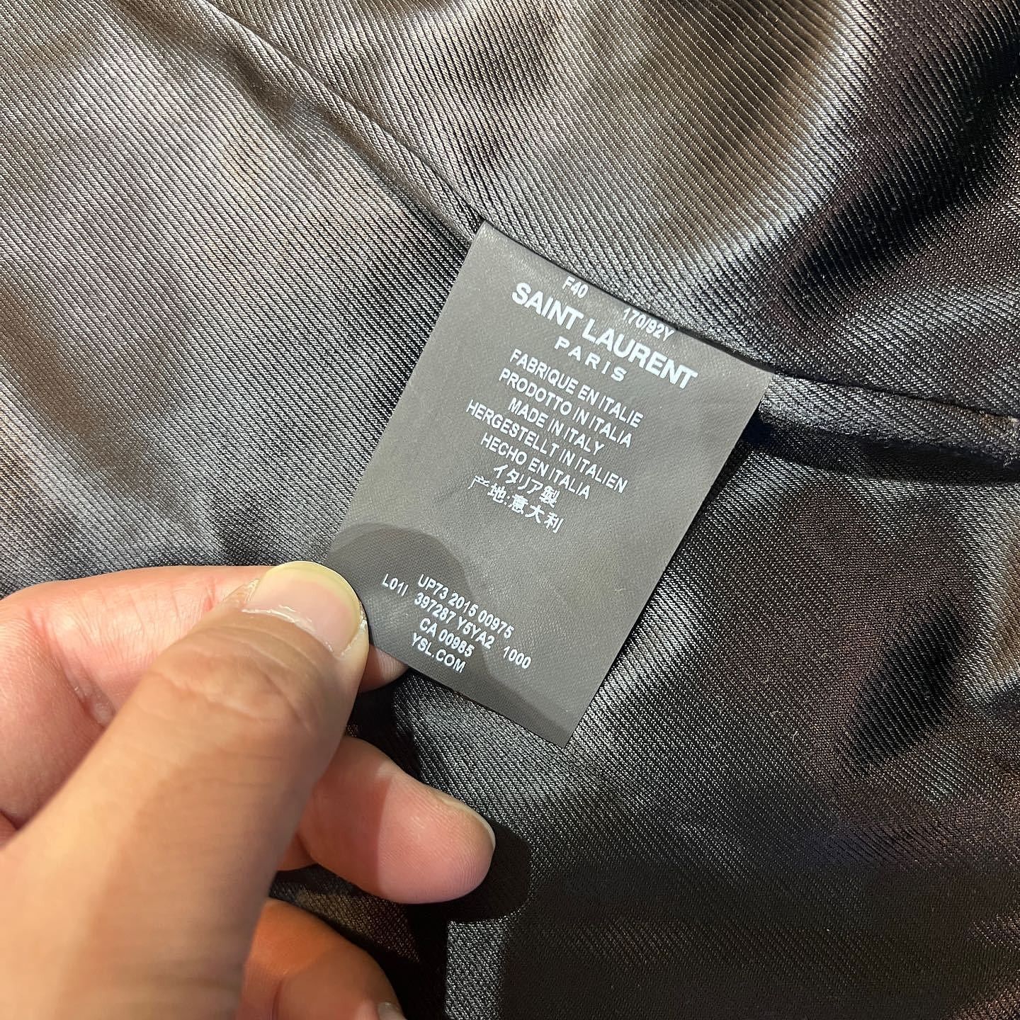 Saint Laurent Paris Saint Laurent Leather Biker Jacket Size FR 40 Size M / US 6-8 / IT 42-44 - 4 Thumbnail