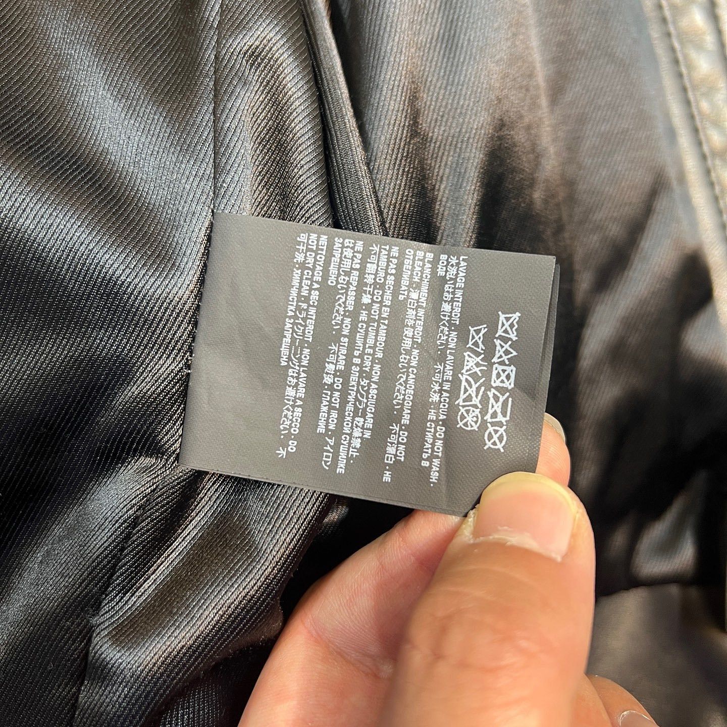 Saint Laurent Paris Saint Laurent Leather Biker Jacket Size FR 40 Size M / US 6-8 / IT 42-44 - 10 Thumbnail