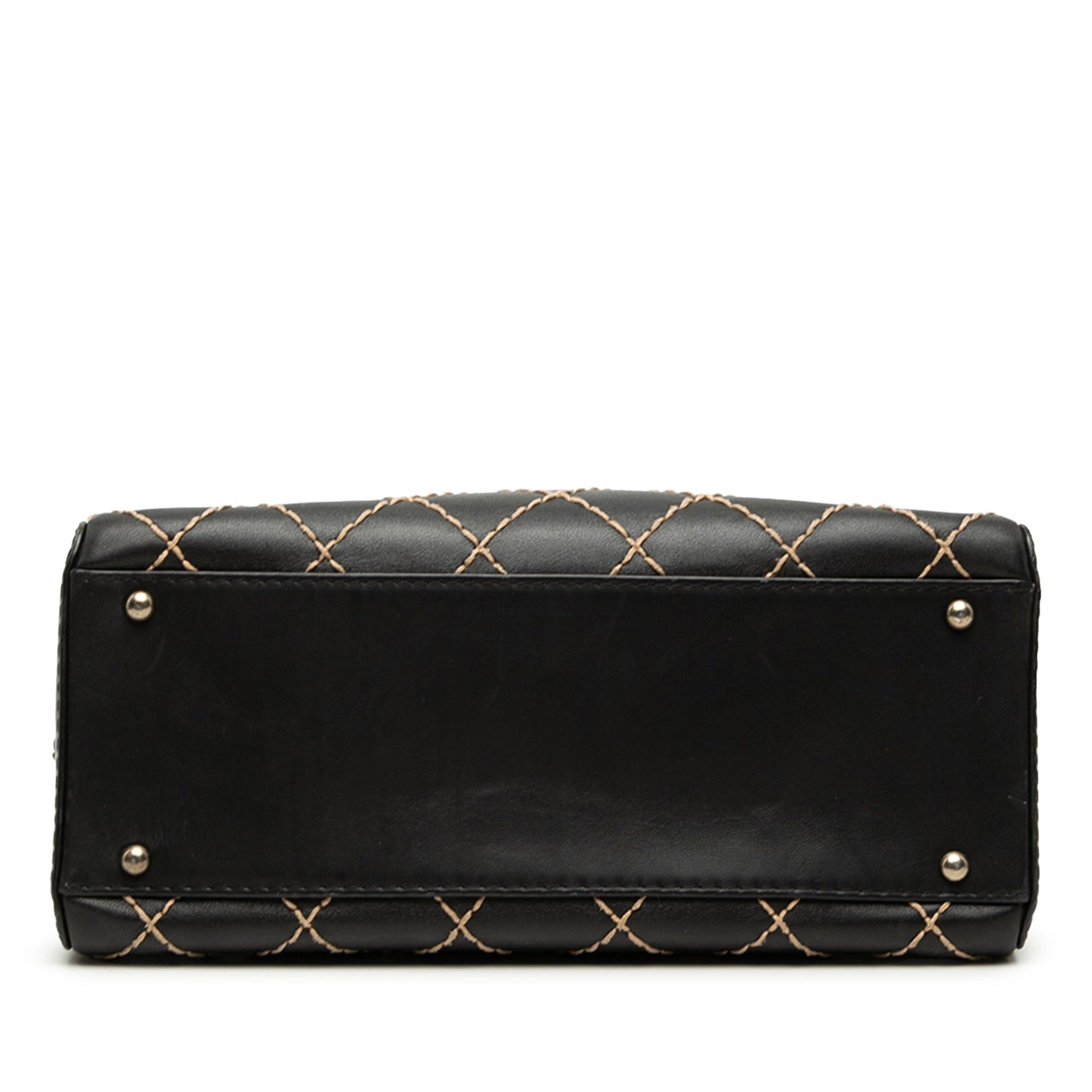 Chanel CC Lambskin Wild Stitch Handbag Size ONE SIZE - 3 Thumbnail