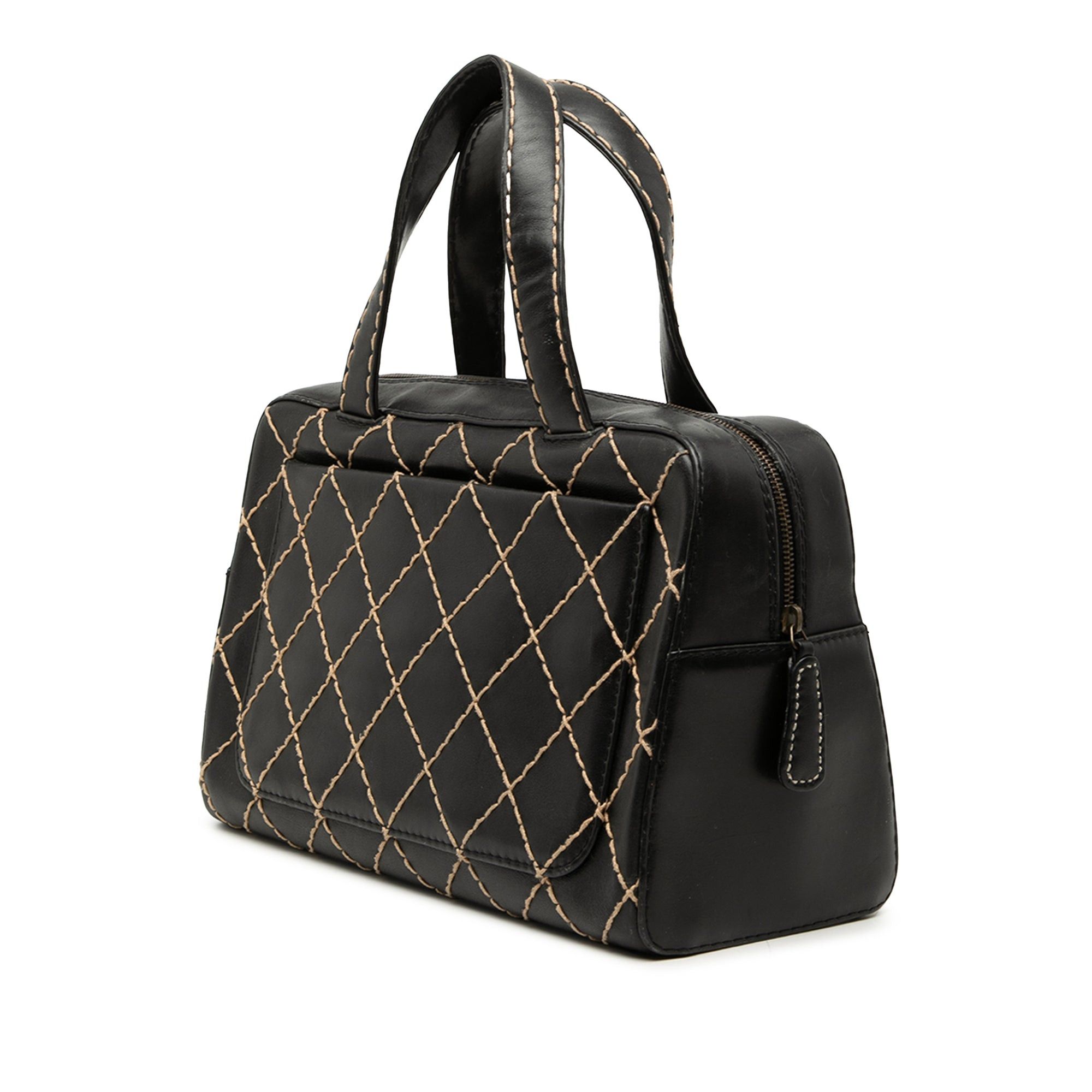 Chanel CC Lambskin Wild Stitch Handbag Size ONE SIZE - 2 Thumbnail