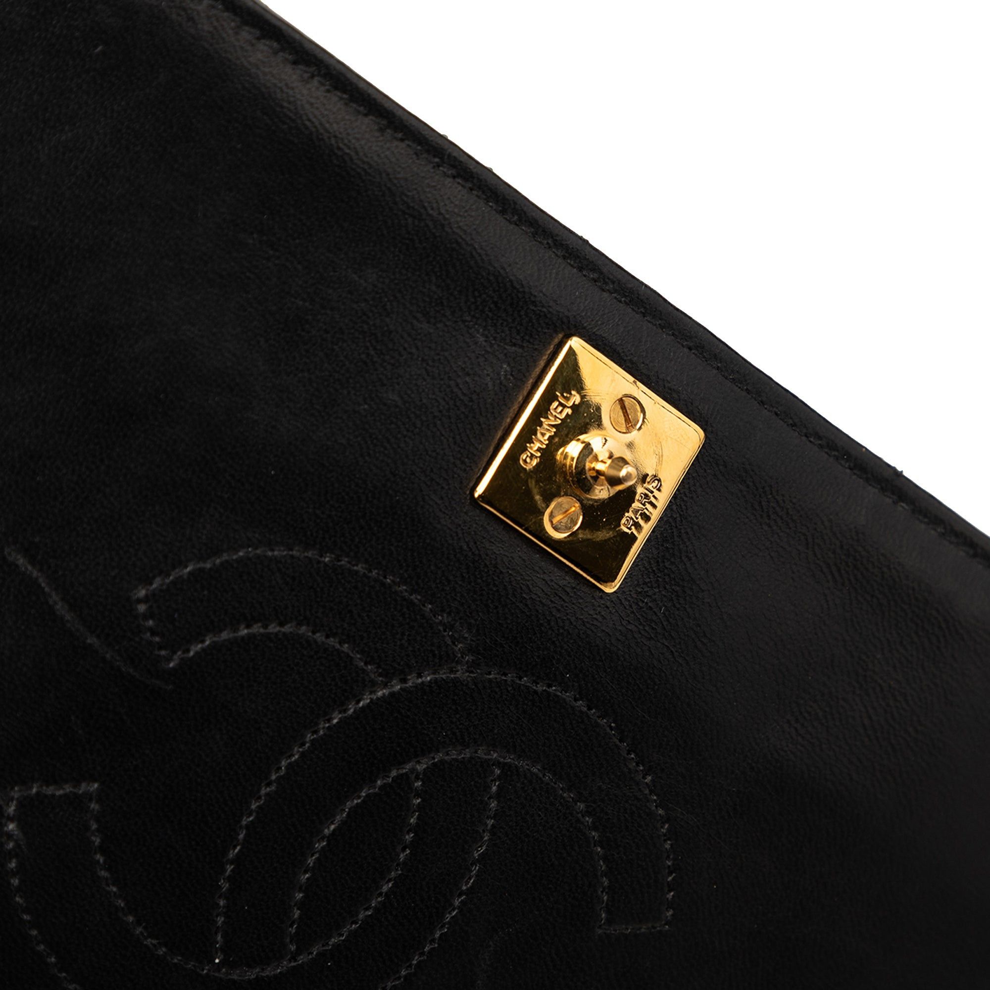 Chanel CC Quilted Lambskin Full Single Flap Size ONE SIZE - 6 Thumbnail